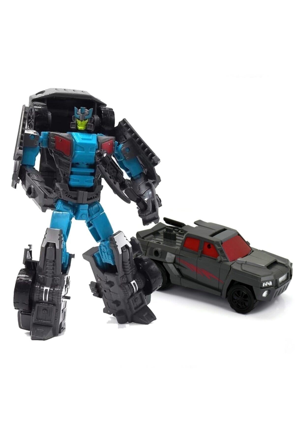 GÜVEN T-warrior Metal Gövdeli Dönüşebilen Robot J8018f