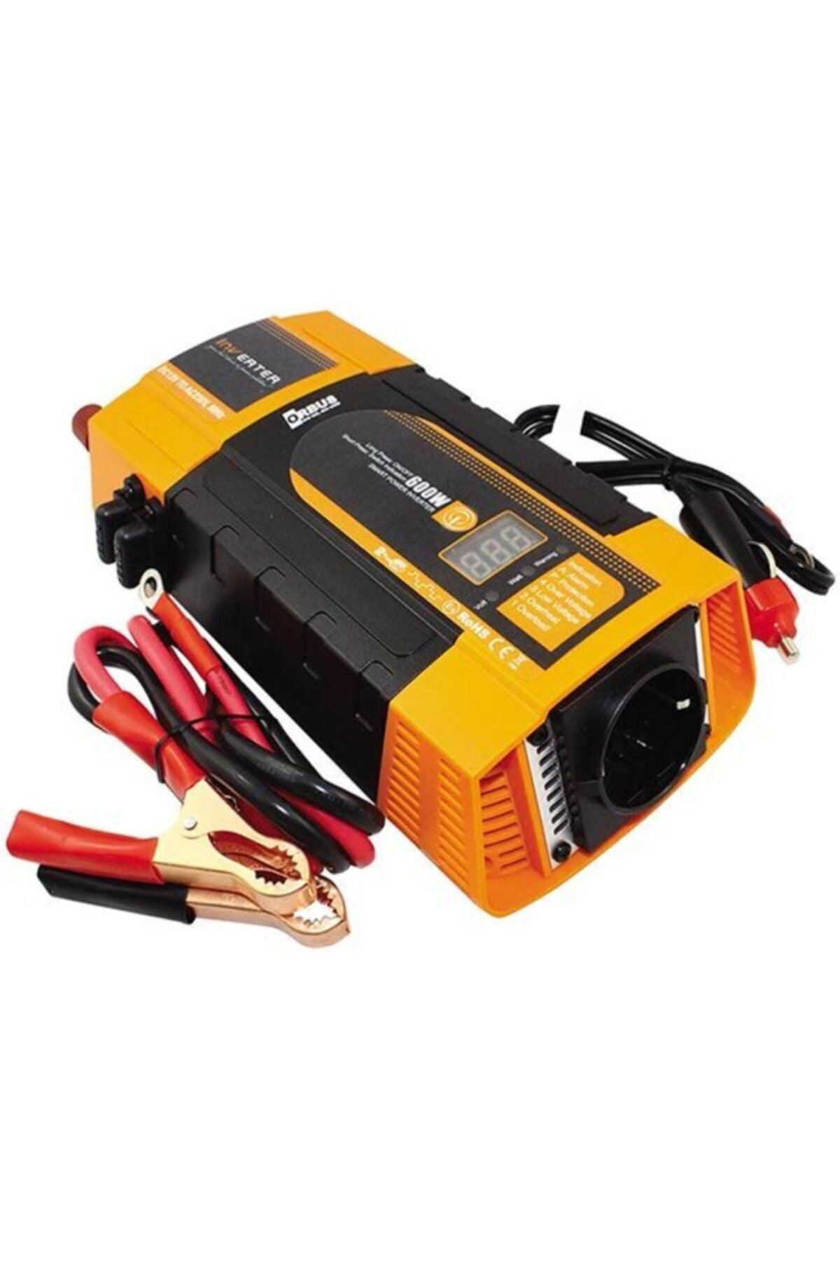 ORBUS Inverter 600w 12v Smart Dıjıtal Modıfıed Sınus(dsplayli)