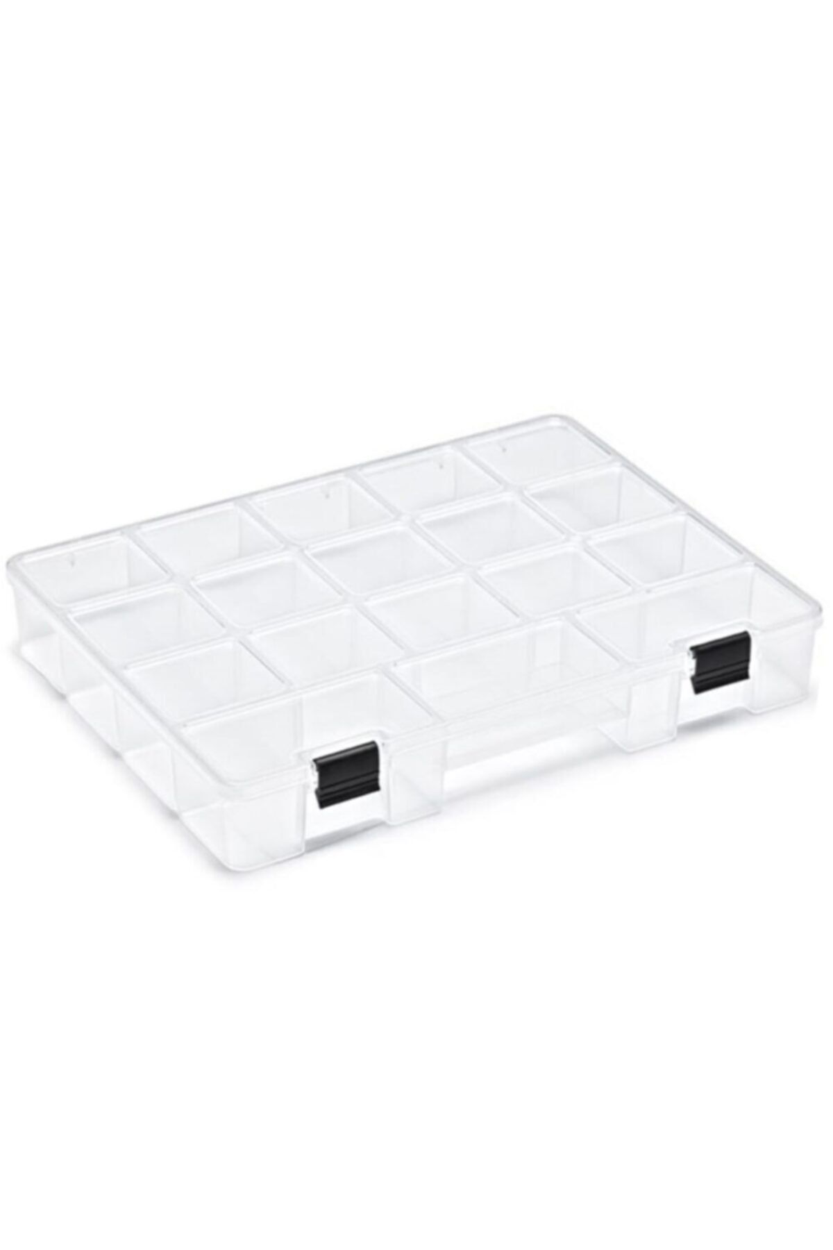 incirop Şeffaf 18 Bölmeli Organizer Vida Çantası, Takım Çantası, Vida Kutusu