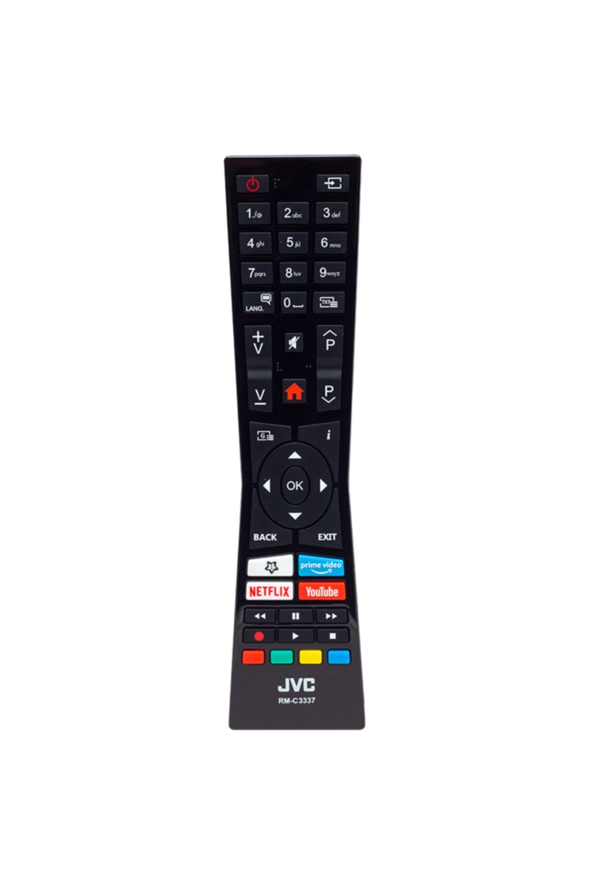 Vestel Orjinal Kl Rc A2 43100p Jvc Rm-c3337 Video Tuşlu Lcd Led Tv Kumanda