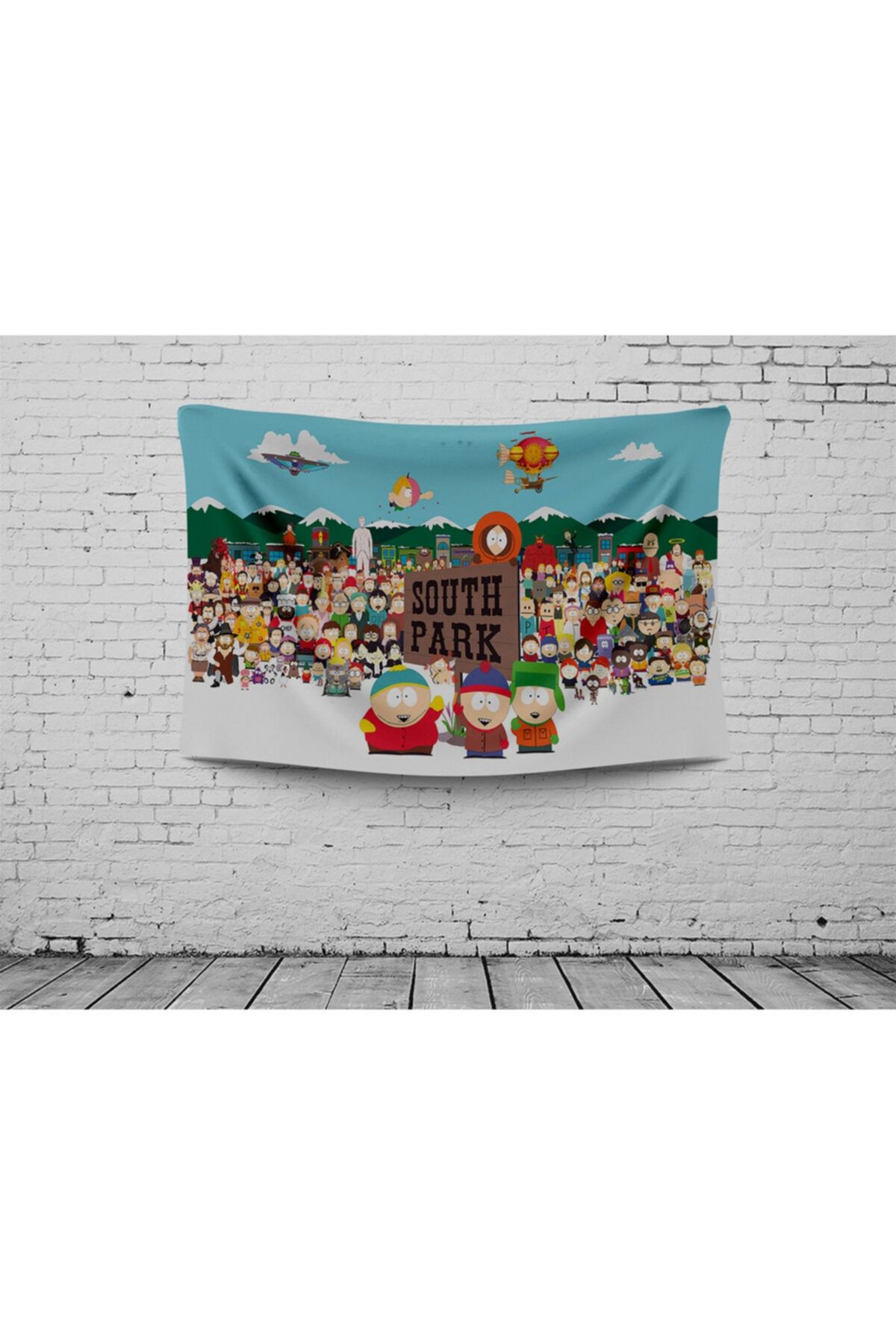 loryen Kadife Duvar Örtüsü South Park