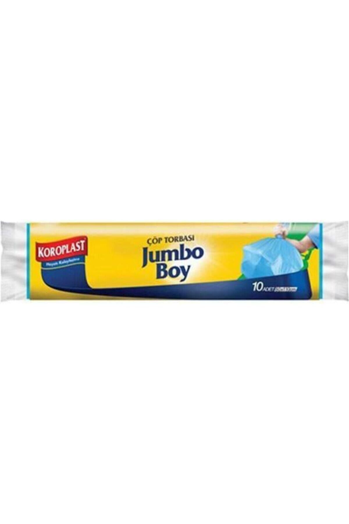Koroplast Güçlü Jumbo Çöp Torbası 10'lu 20 Paket