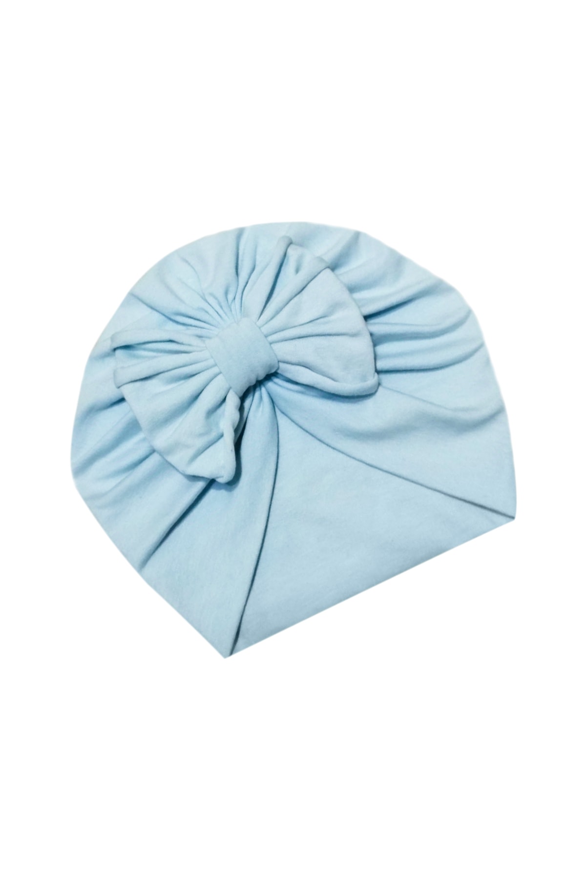 Ralebaby Mavi Fiyonk Model Bebek Bonesi - Bebek Takım Aksesuarı