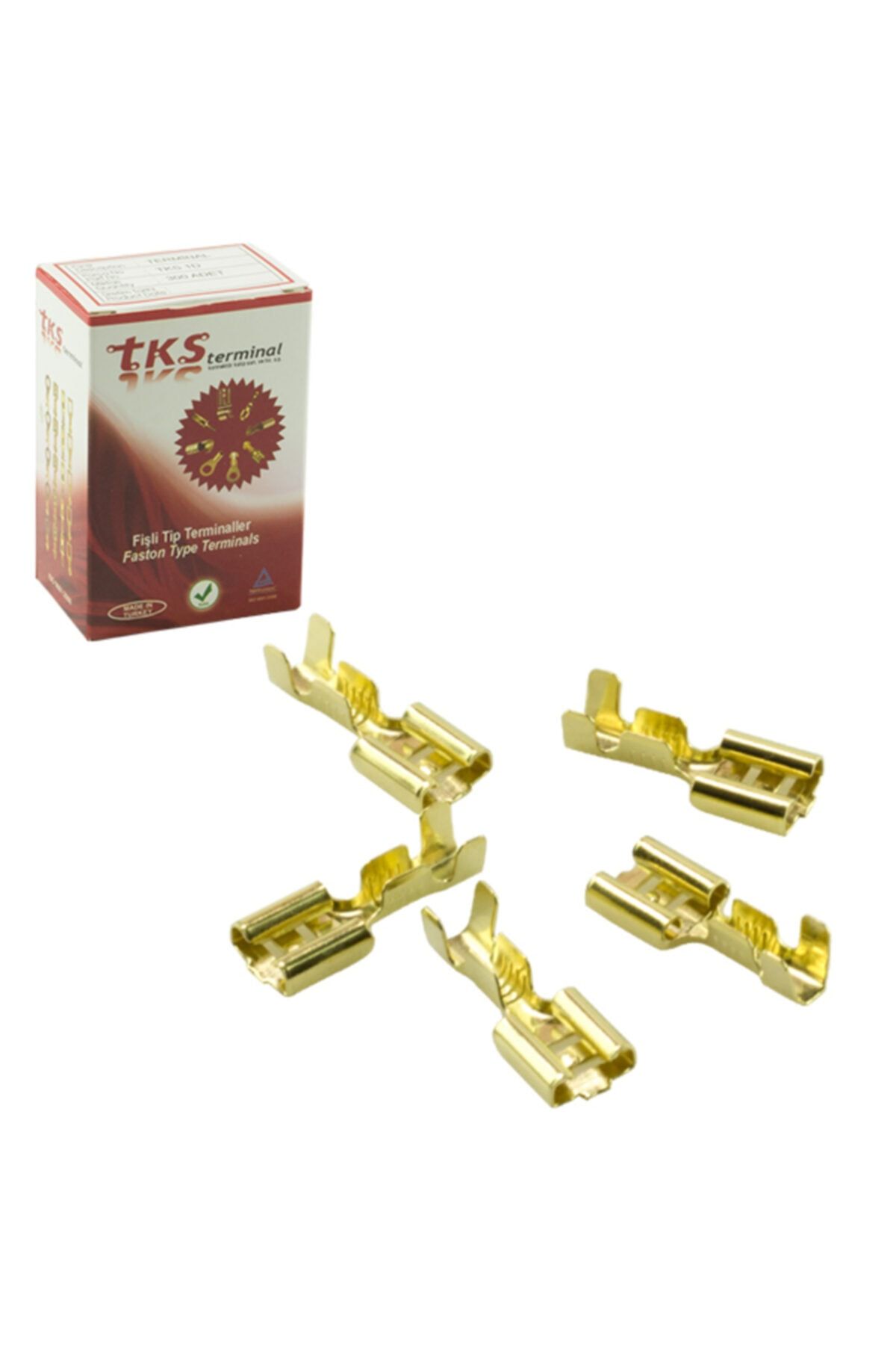 OEM Sarı Kablo Pabuç (tks-1d) 6.3 Dişi Terminal Paketi (300lük) Paket Fiyatı