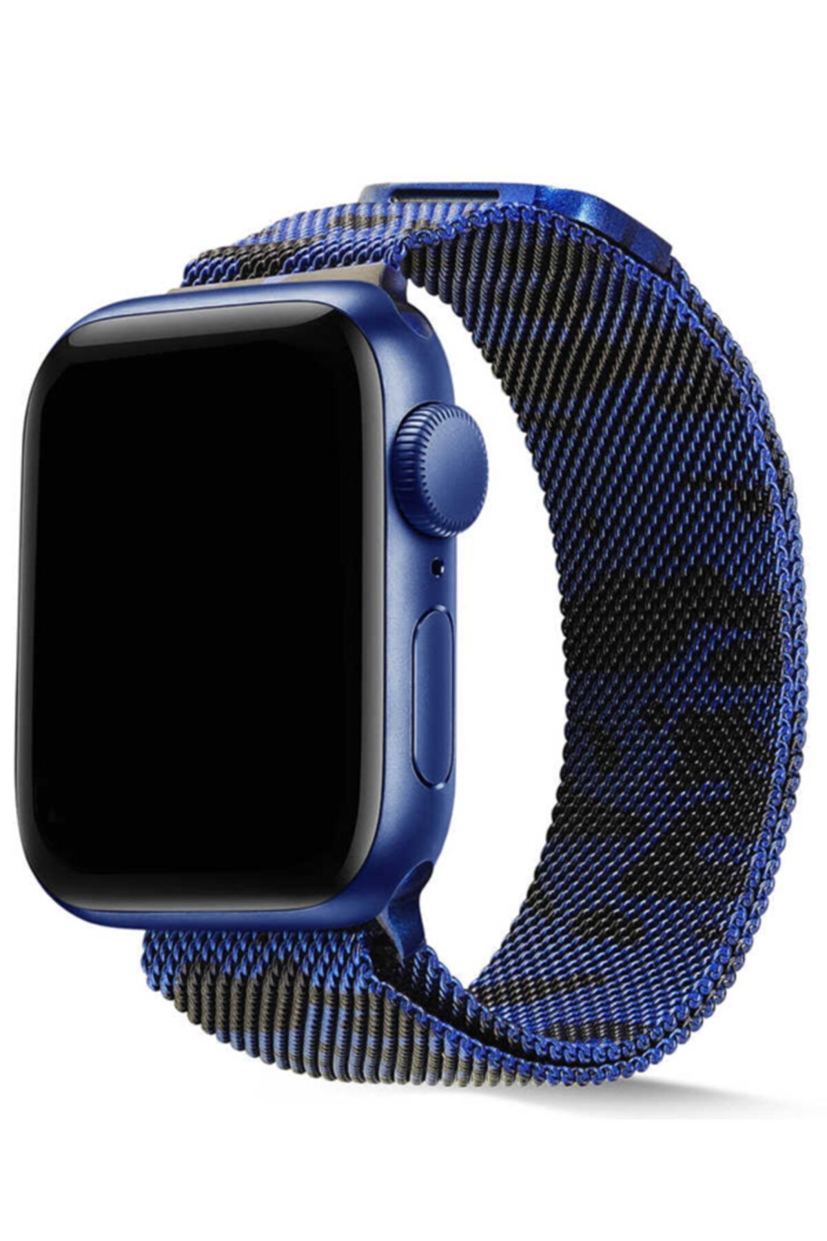 Apple Watch Series 7 42 44 45 mm Metal Mıknatıslı Kordon Kayış No1 Ve Socket