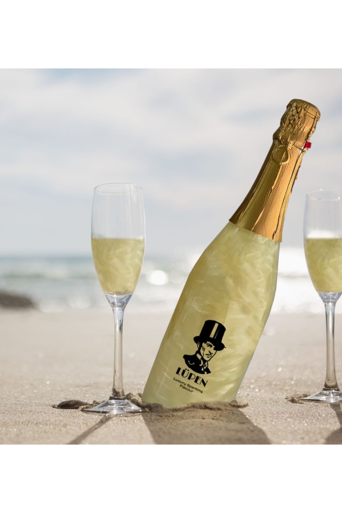 Lüpen Simli Lux Ananas Aromalı 750 Ml Gazlı İçecek 1 Adet