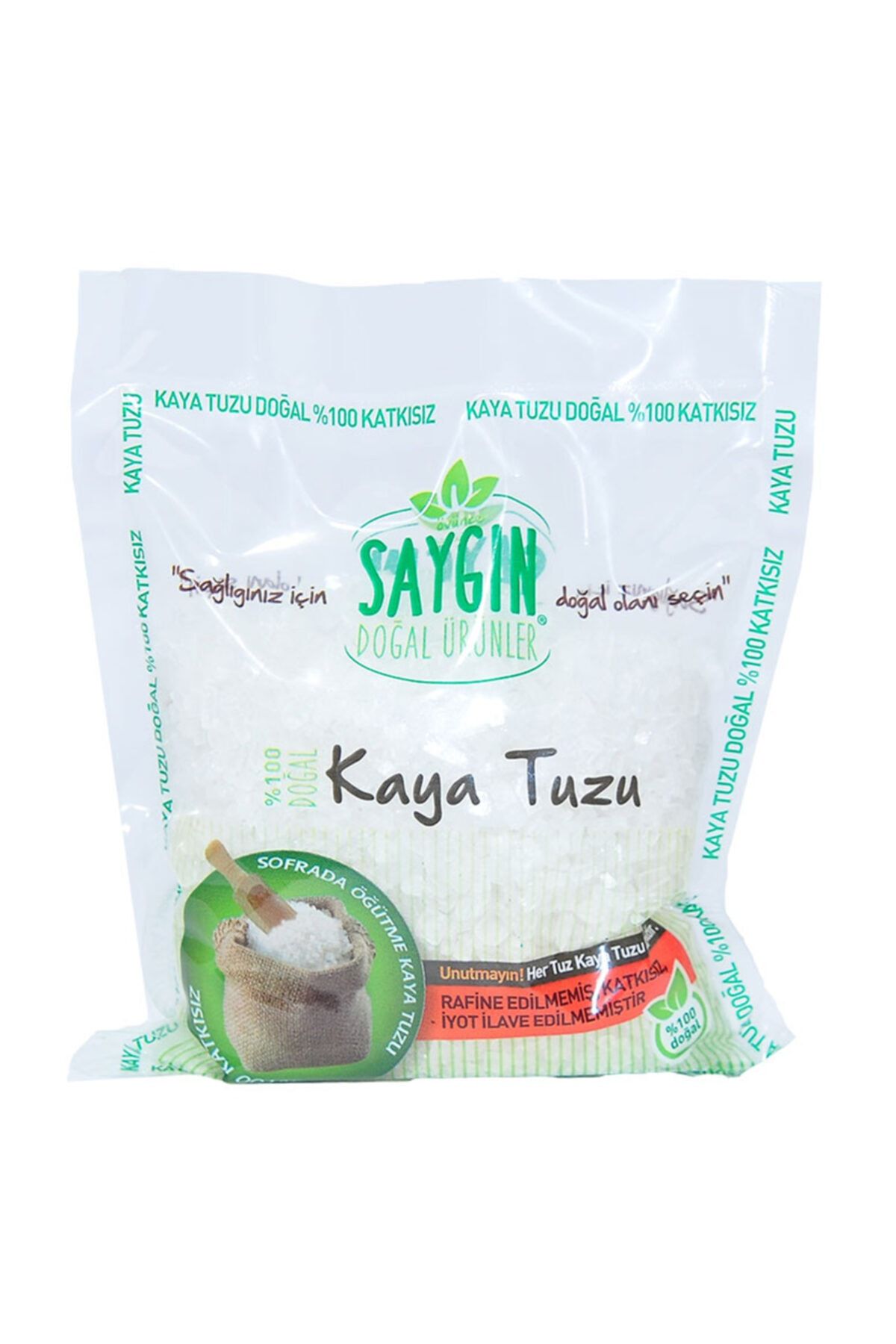 Saygın 500 gr Yemeklik Çakıl Kaya Tuzu