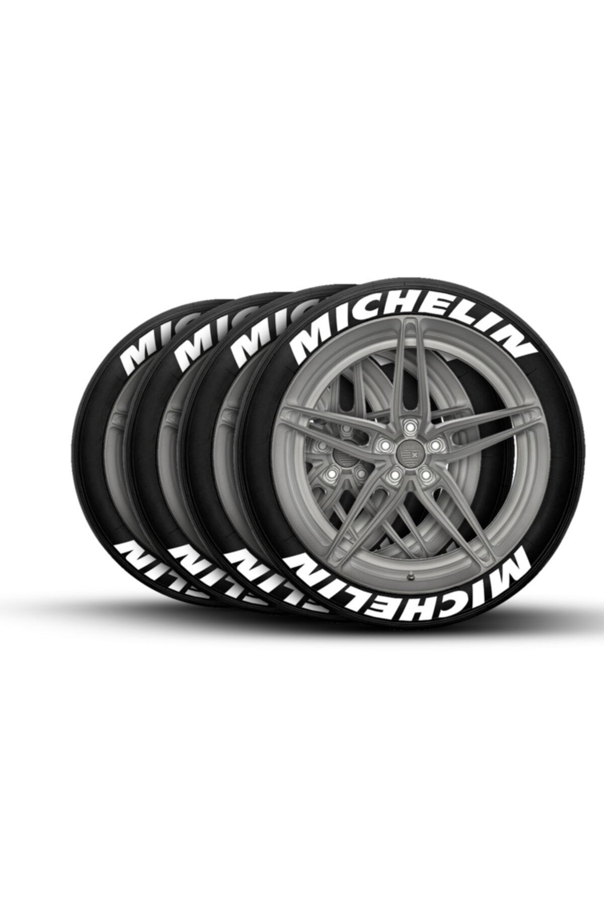 BoostZone Michelin Lastik Yazısı Seti 8 Adet