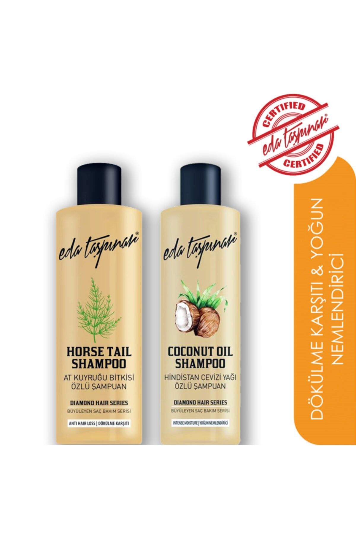 Eda Taşpınar At Kuyruğu Bitkisi Şampuanı Coconat Oil Hindistan Cevizi Şampuanı - 400 ml