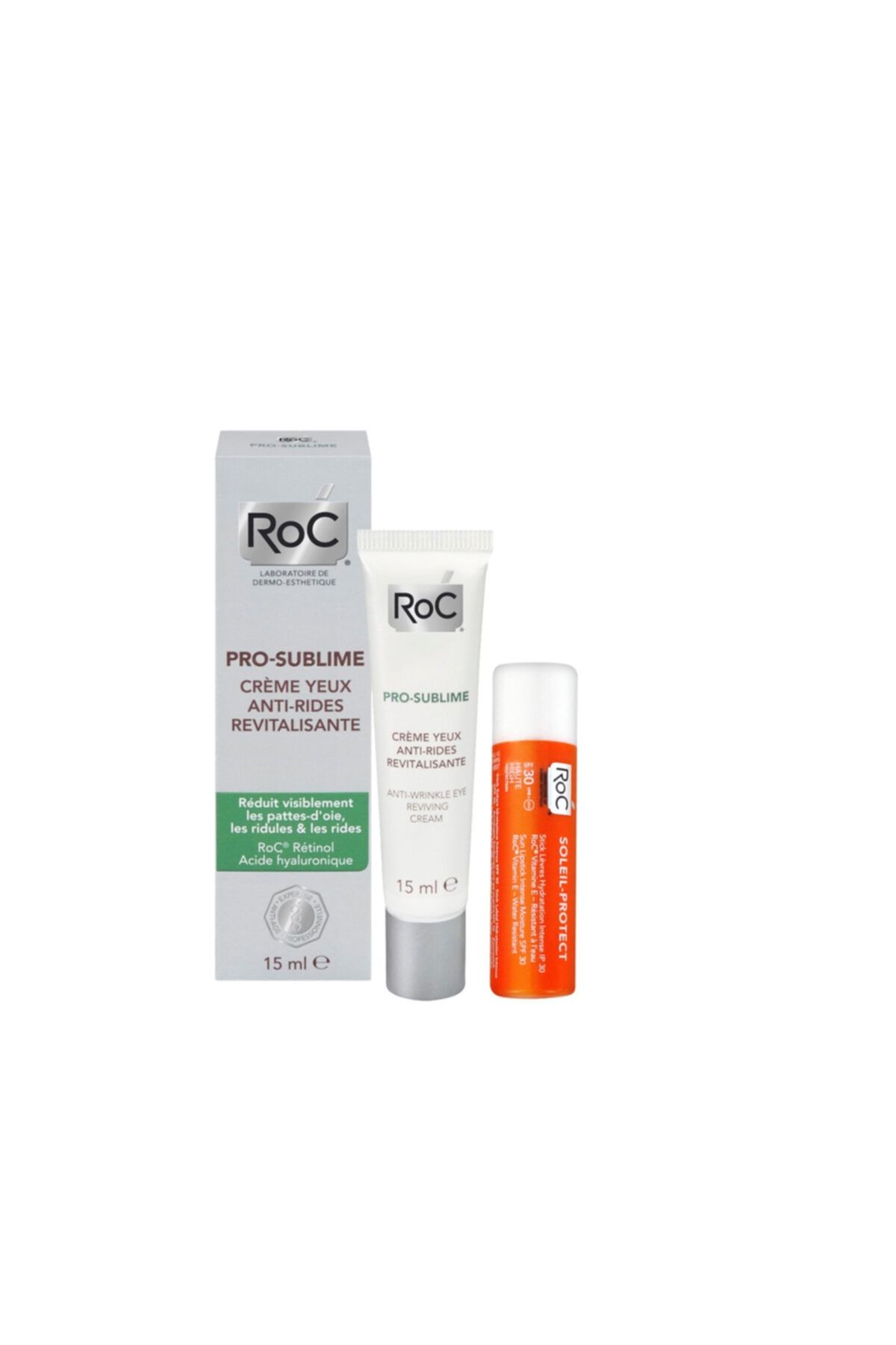 Roc Sublime Göz 15 Ml Kremi Dudak Kremi Hediye
