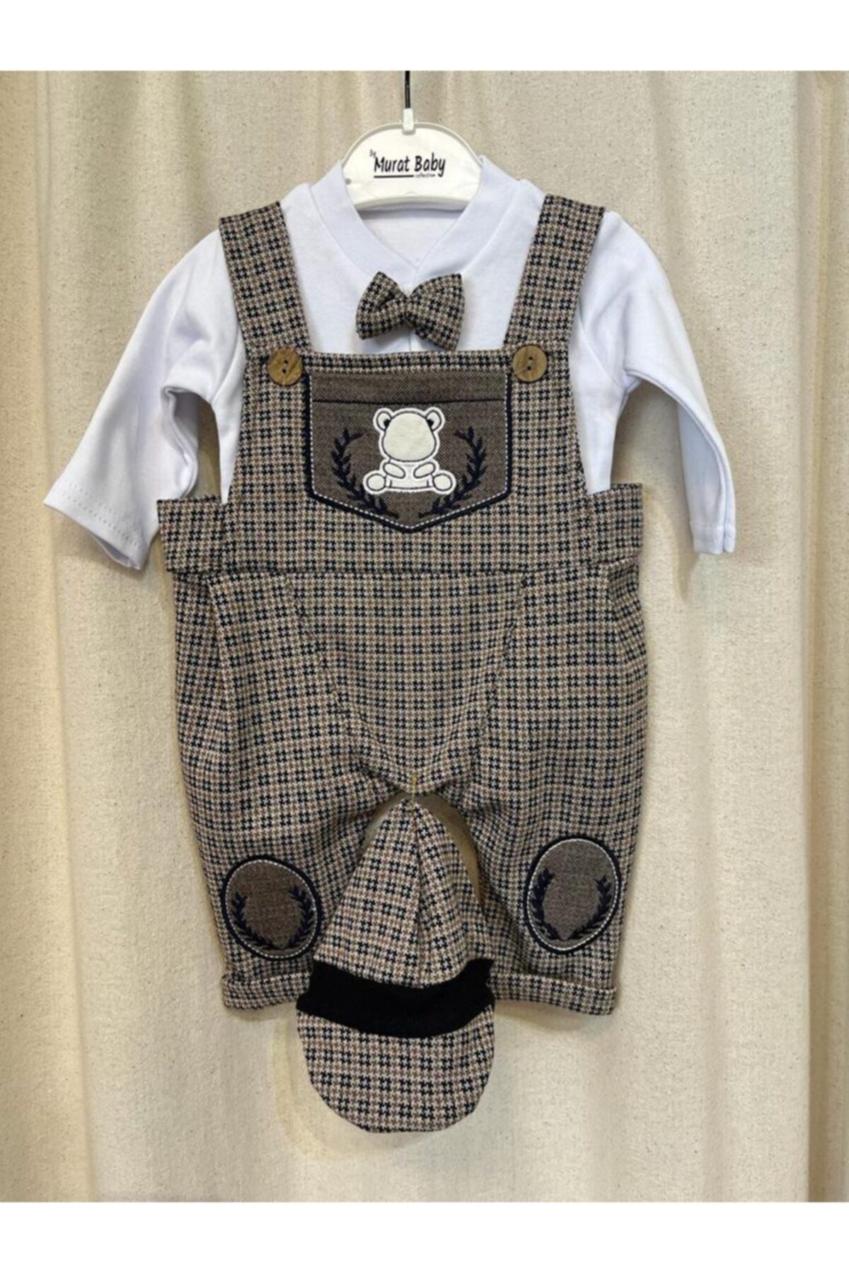 Murat Baby Ayıcıklı Salopet