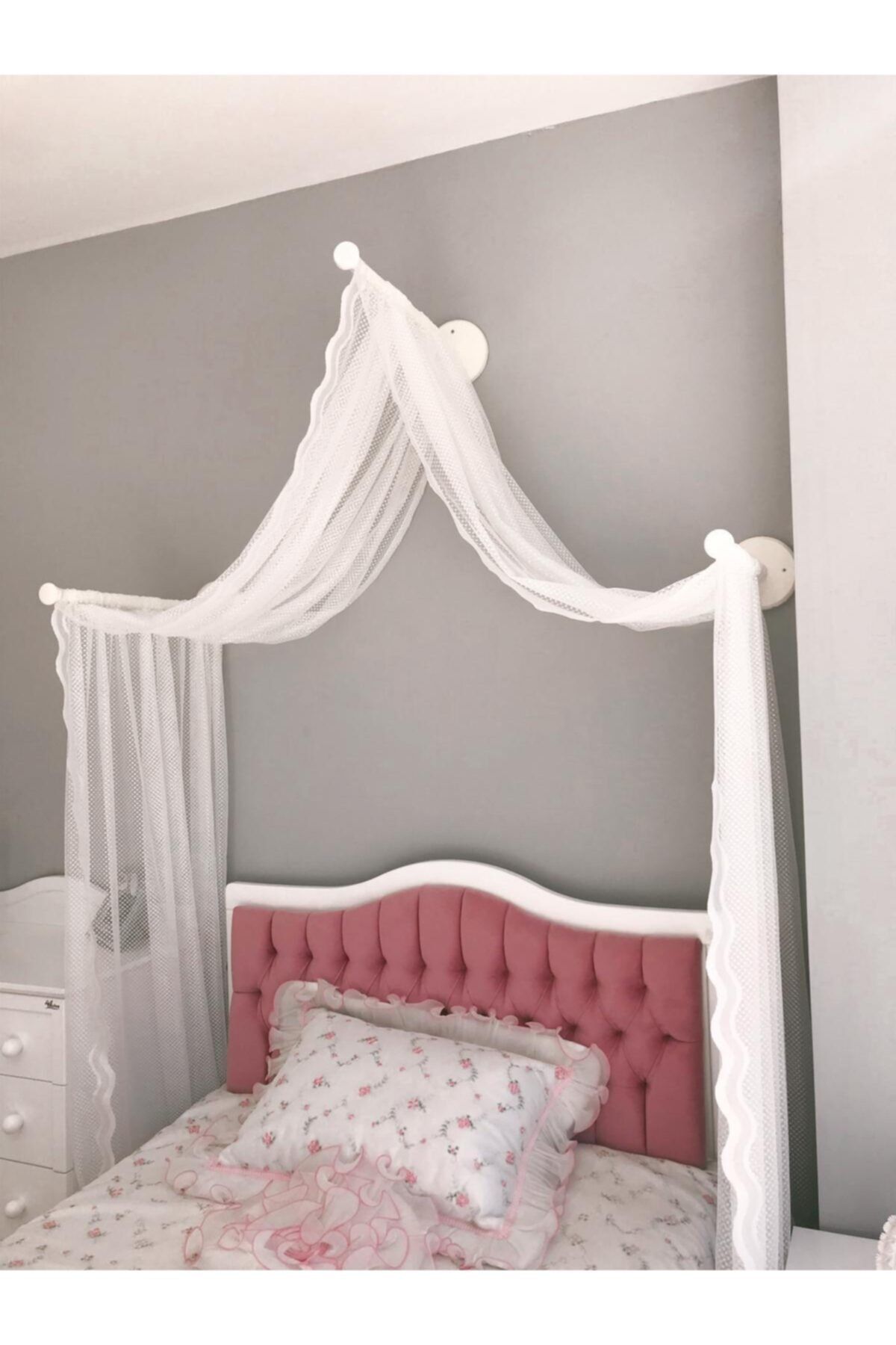 TrendOda Genç Odası Butik Cibinlik Jasmine (sadece Tül)