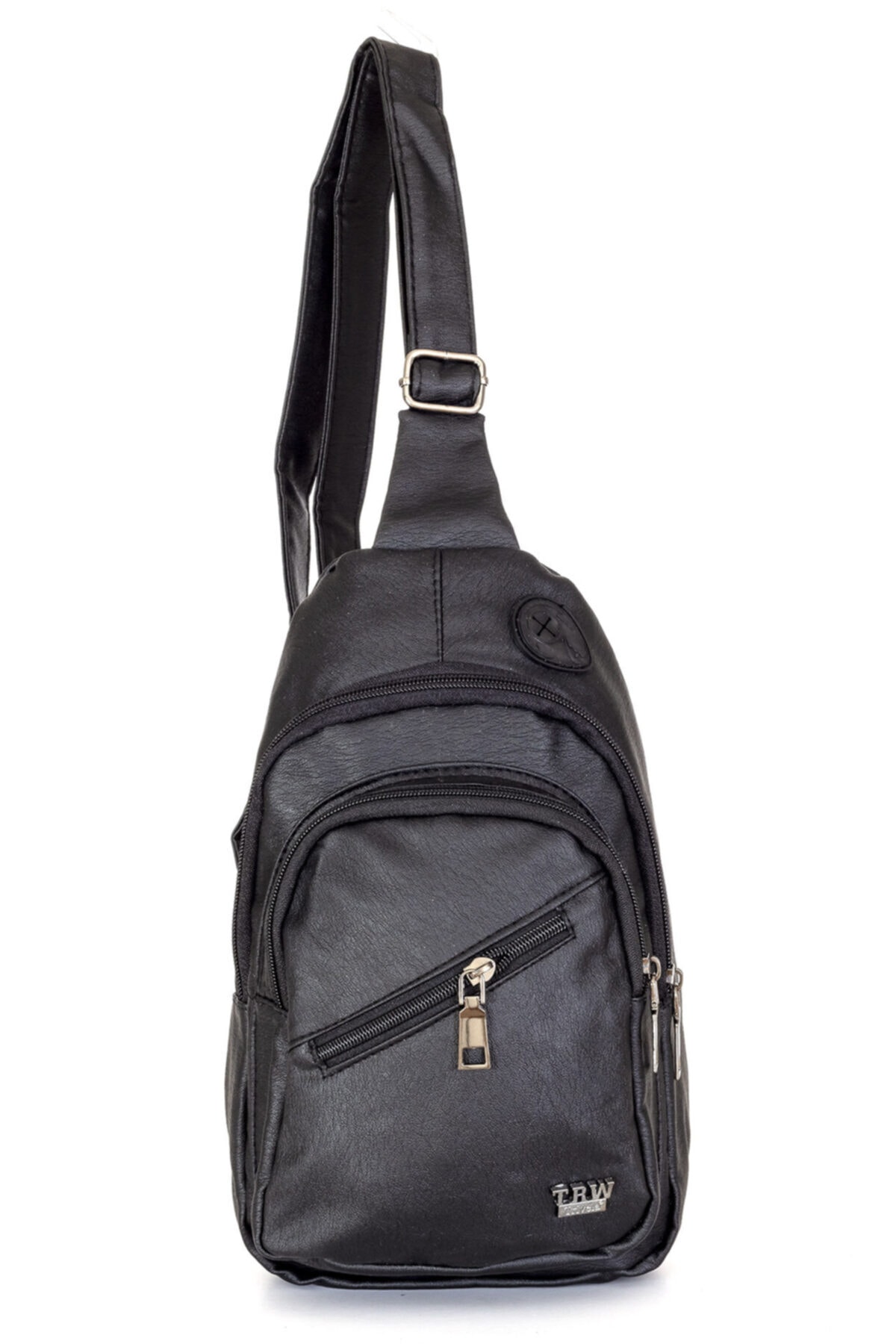 Solo Bag Siyah Yumuşak Yıkanmış Deri Omuz Çapraz Çanta