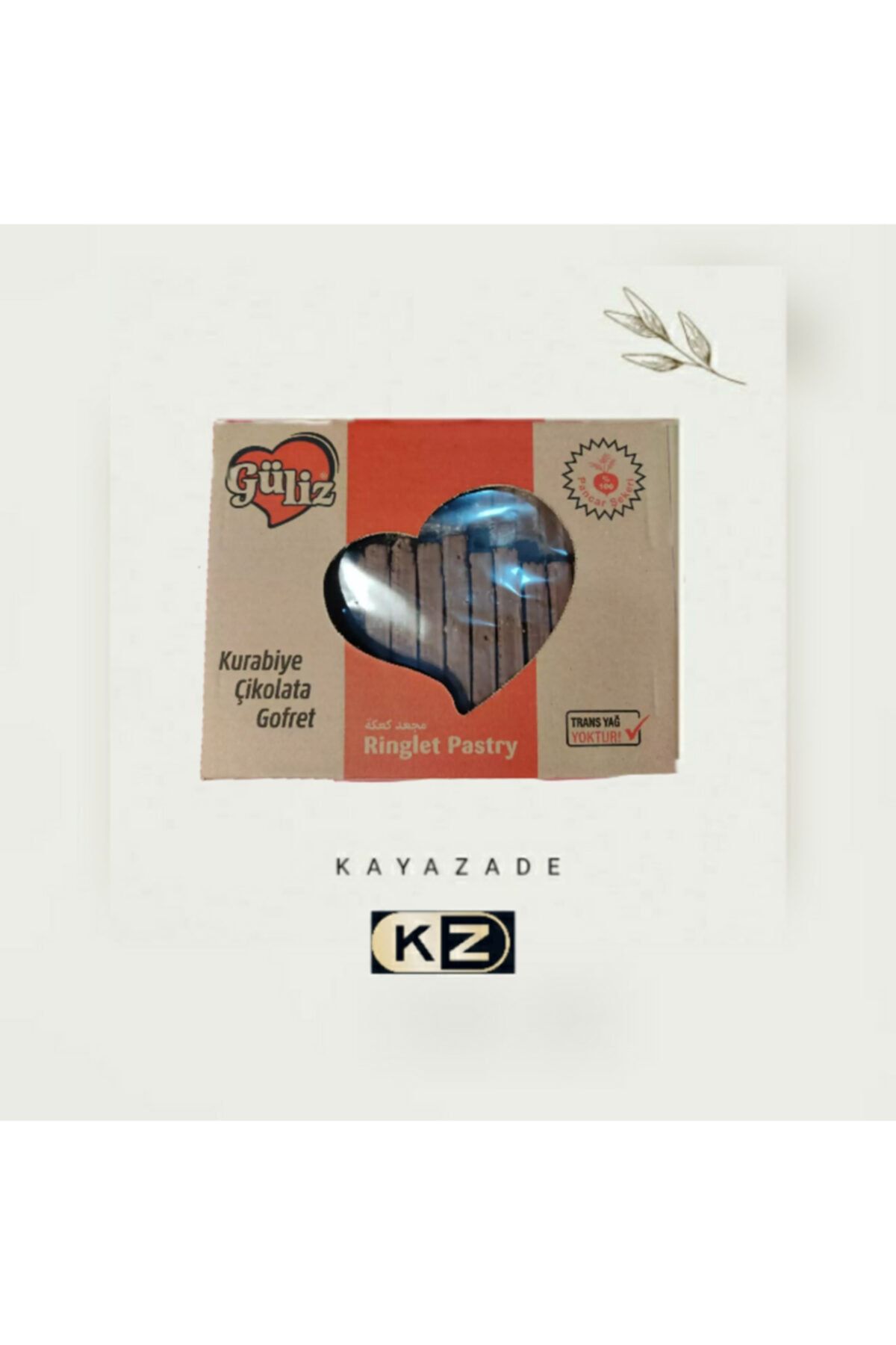 GÜLİZ GOFRET Kakao Kaplı Taze Gofret 2 kg