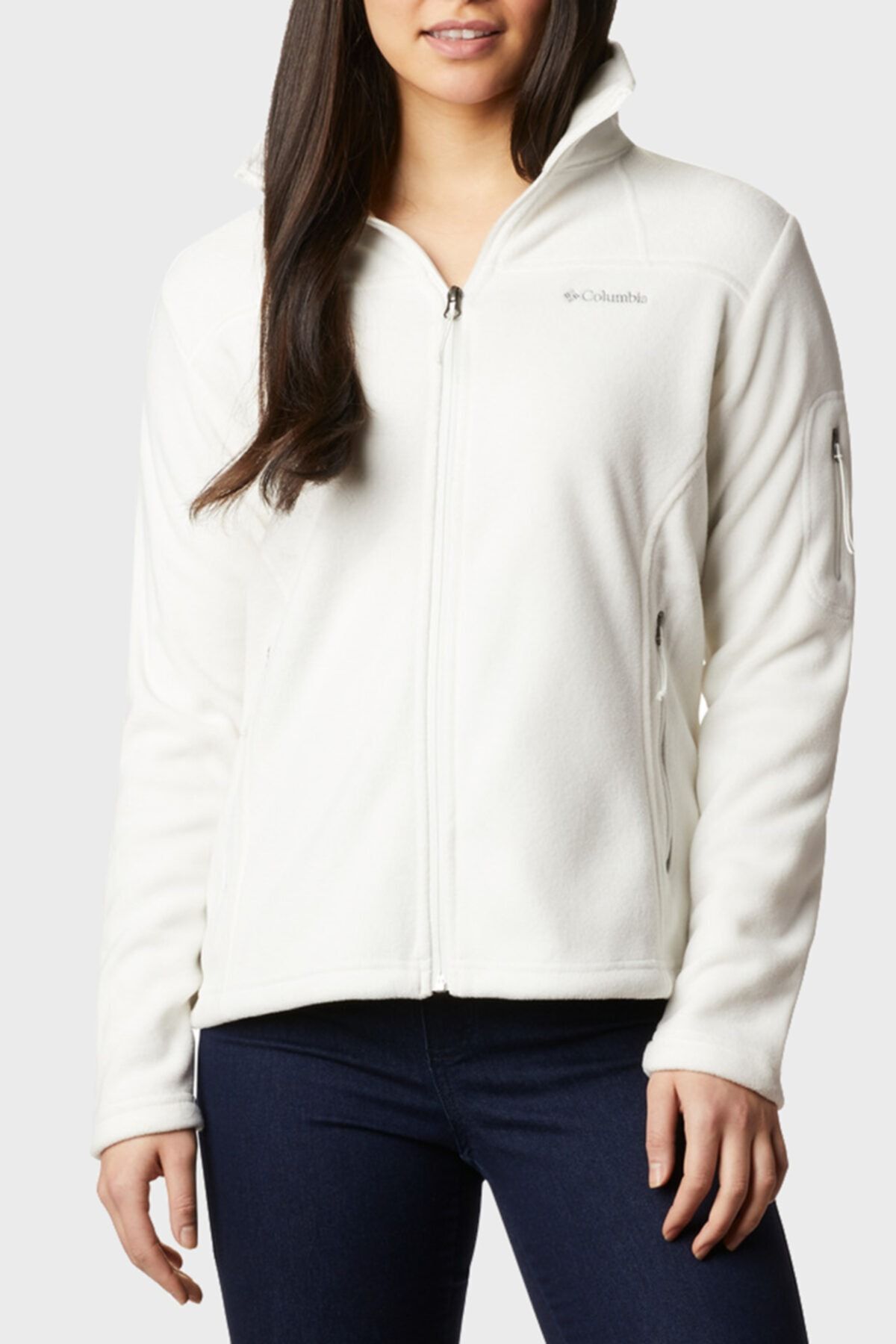 Columbia Kadın Beyaz Fast Trek Ii Jacket Ceket