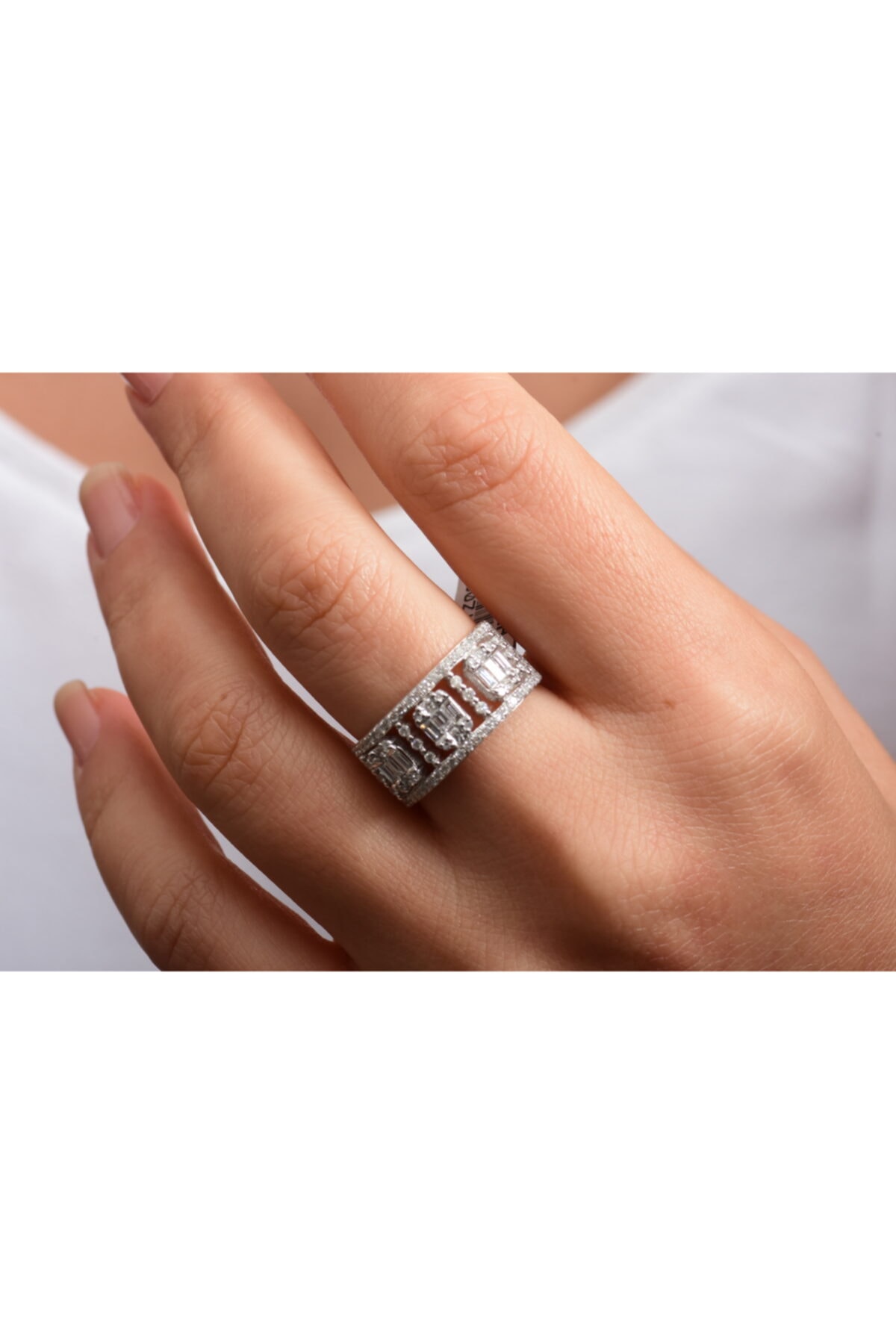 Goza Jewellery Mare Pırlanta Altın Yüzük