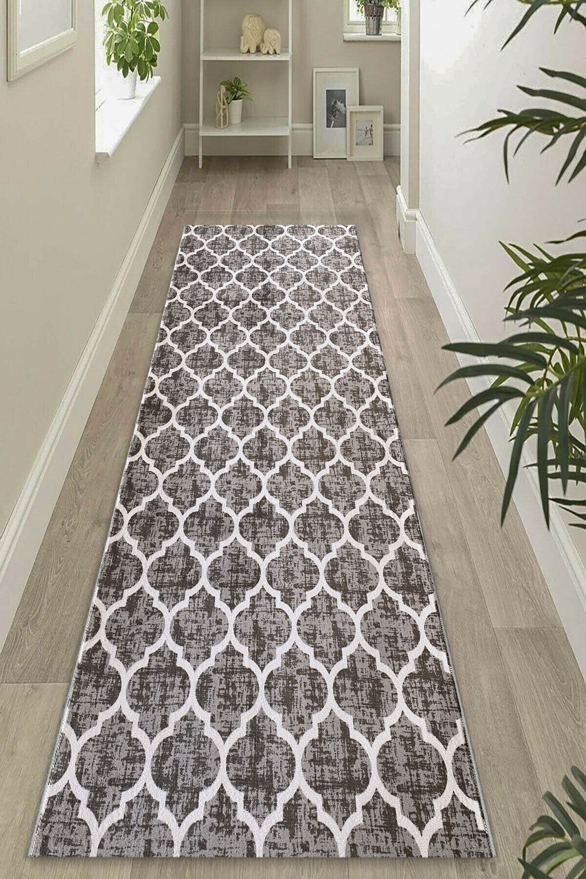 KIVIRCIK HALI Yıkanabilir Kaymaz Taban Yolluk 090 80x200