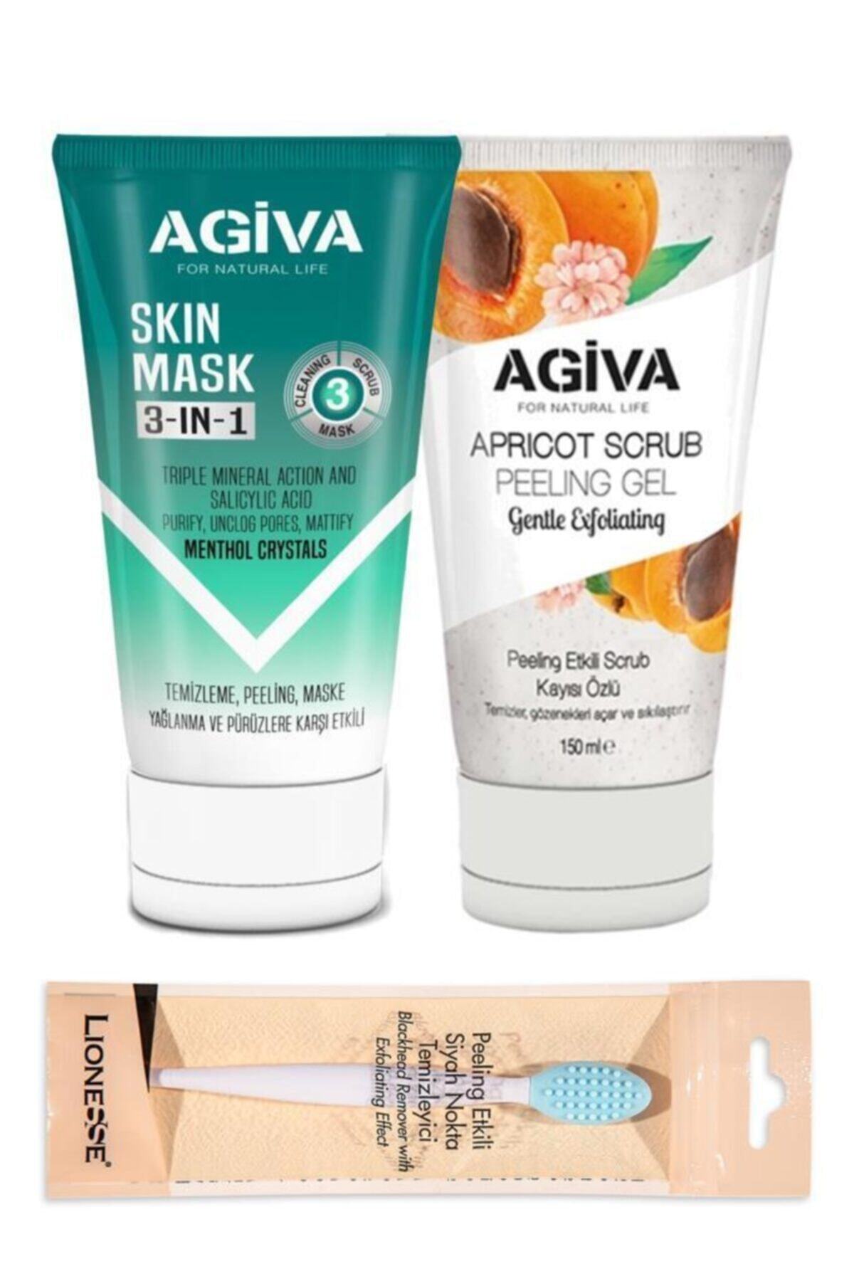 Agiva Mentollü Ve Kayısı Özlü Peeling Bakım Seti