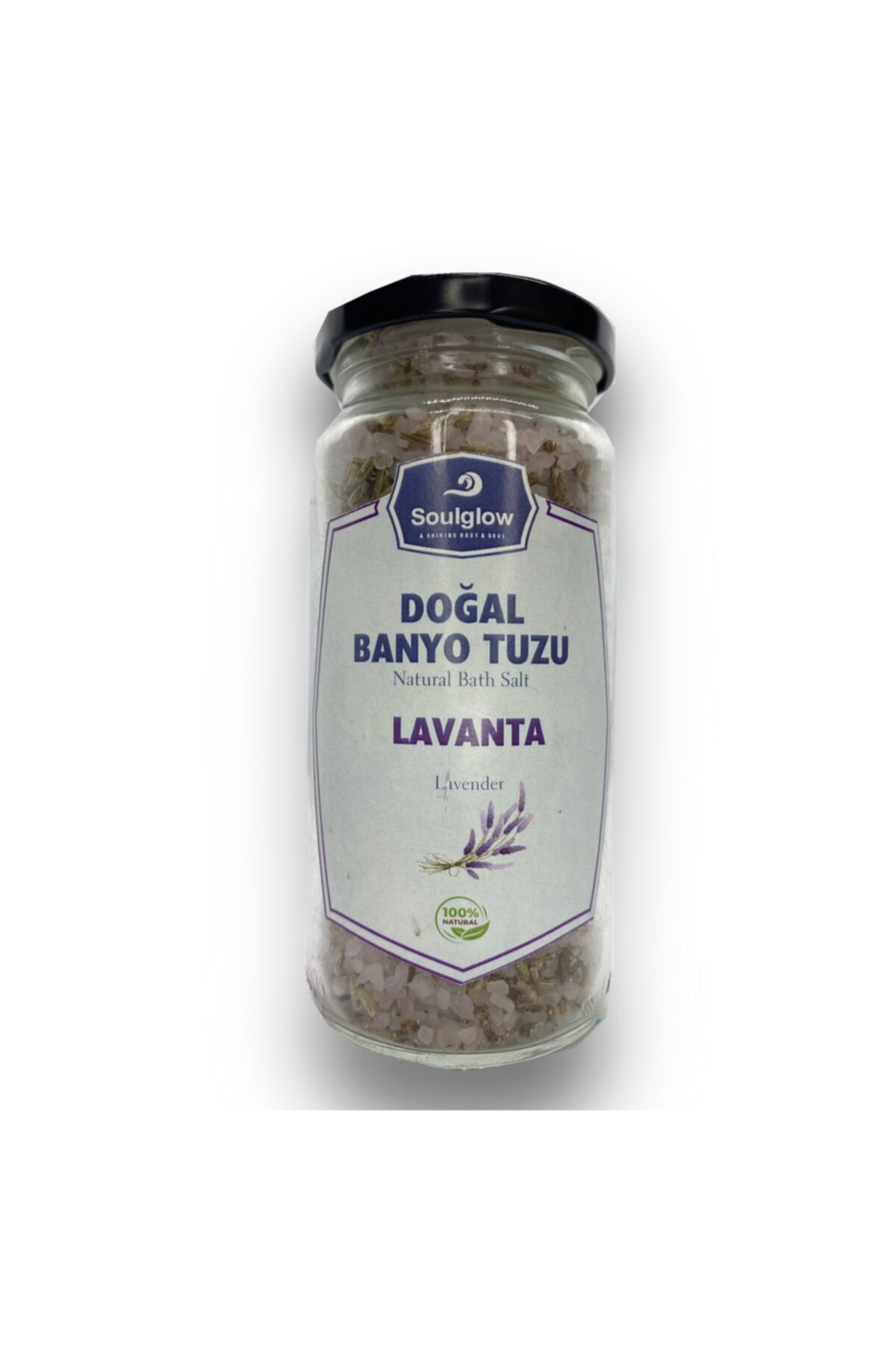 SOULGLOW Lavanta Aromalı Doğal Banyo Tuzu