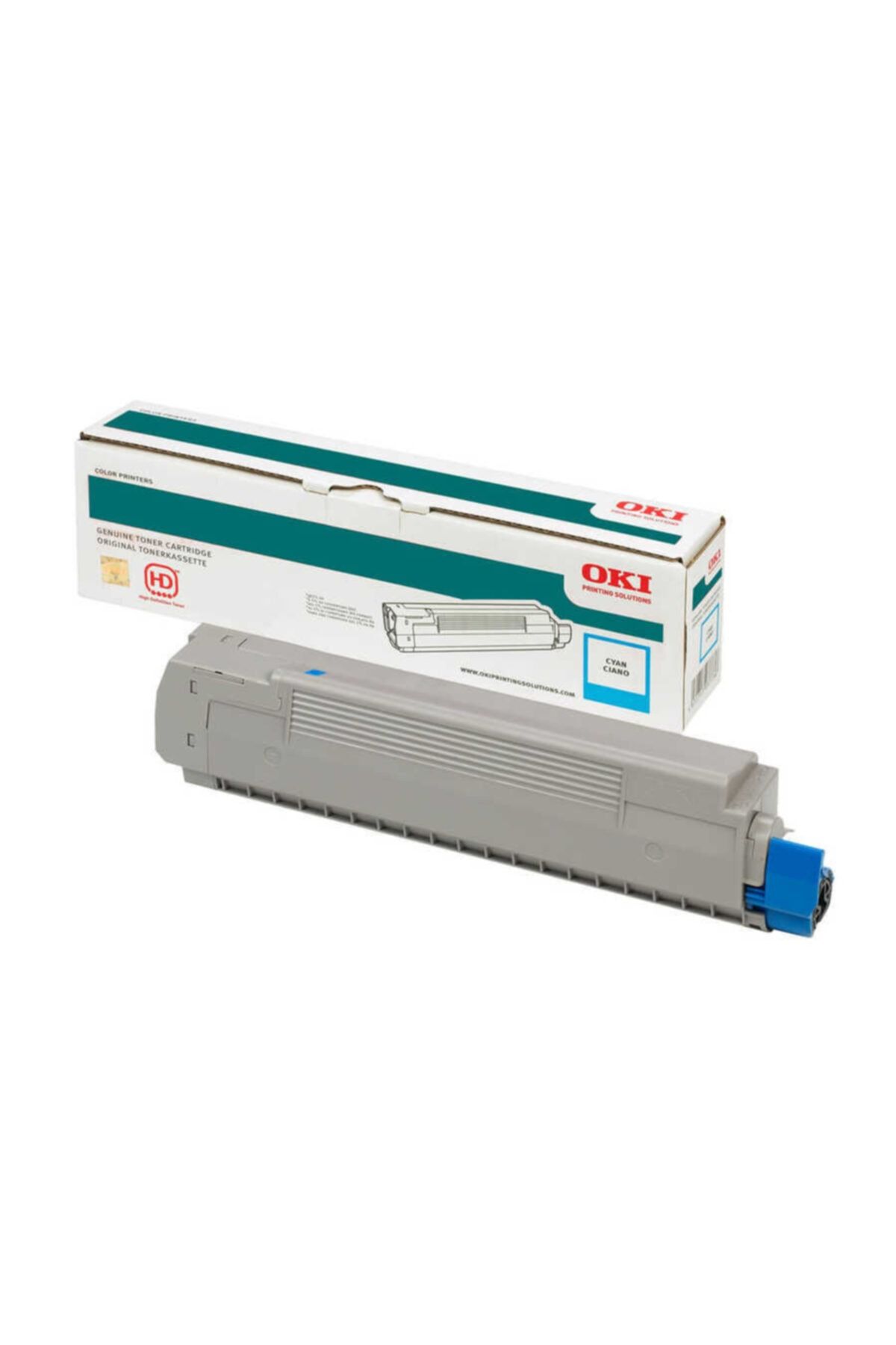 OKI C824-834-844 5bin Sayfa Cyan Mavi Toner 47095707