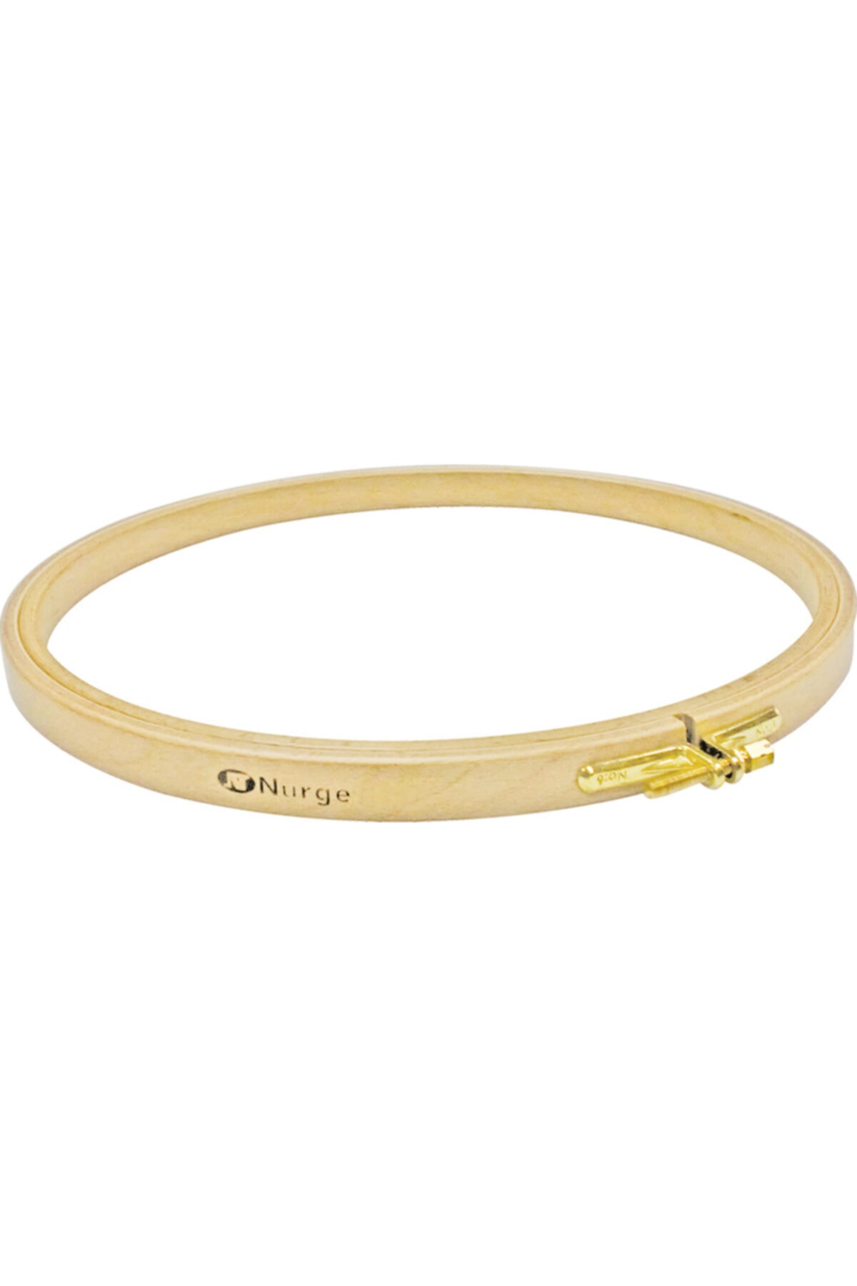 Nurge Kasnak -nurge 24 Mm. Vidalı Ağaç Nakış Kasnağı No:6 Çap: 25 Cm