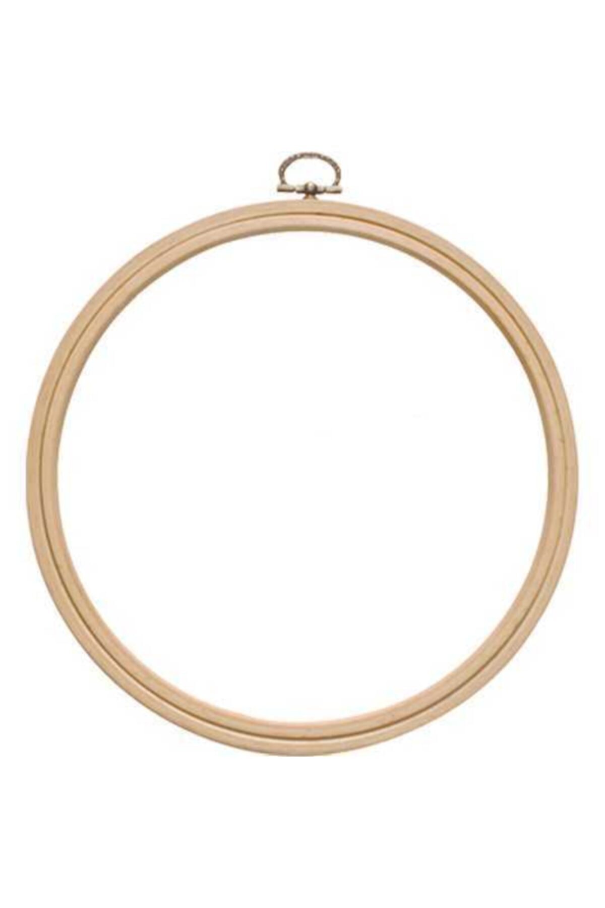 Nurge Kasnak -nurge Ağaç Pano Nakış Kasnağı No:1 Çap:10 Cm