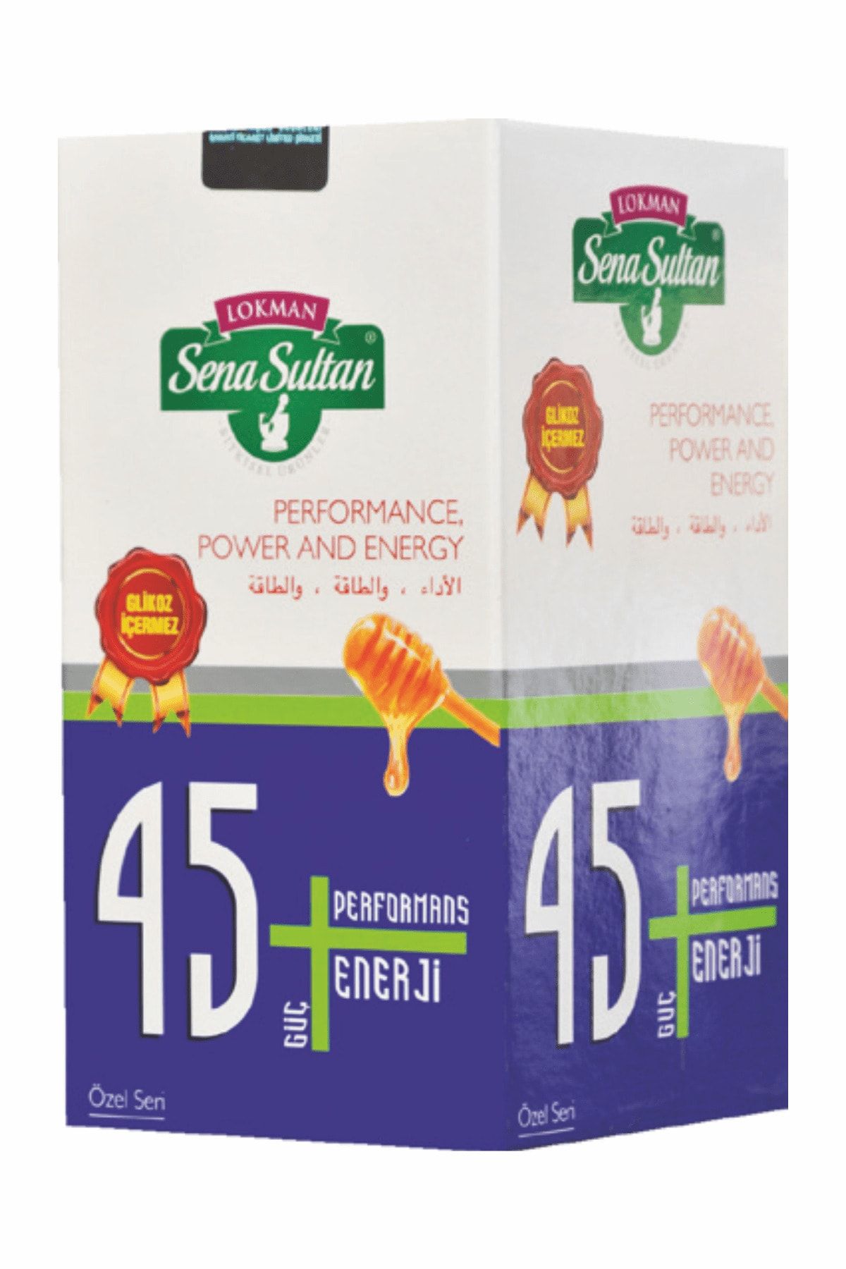 Lokman Sena Sultan 45+ Performans Güç Ve Enerji Macunu 420 Gr.