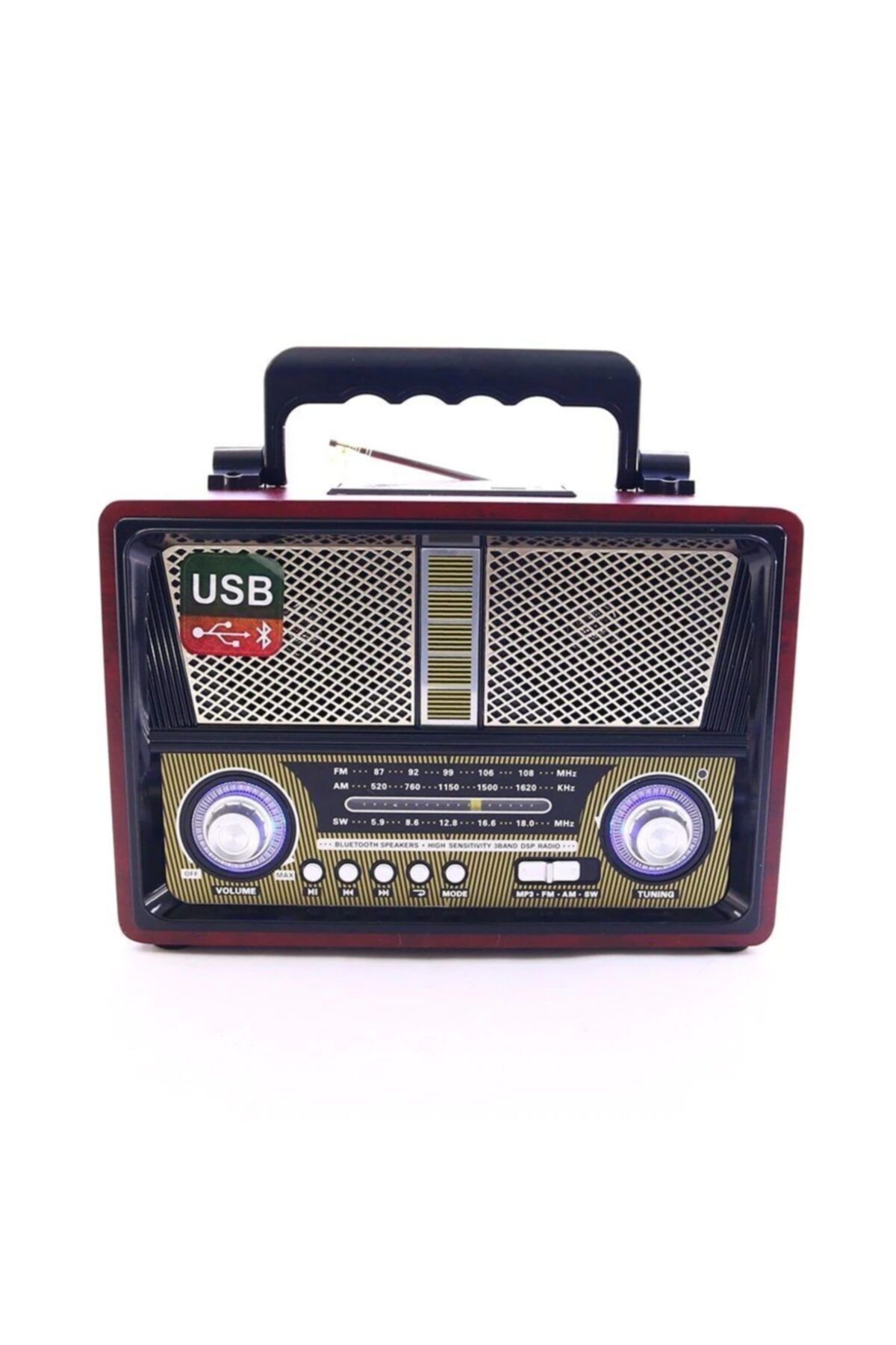 Pi İthalat Kemai Md-1700bt Nostalji Görünümlü Bluetooth'lu Müzik Kutusu