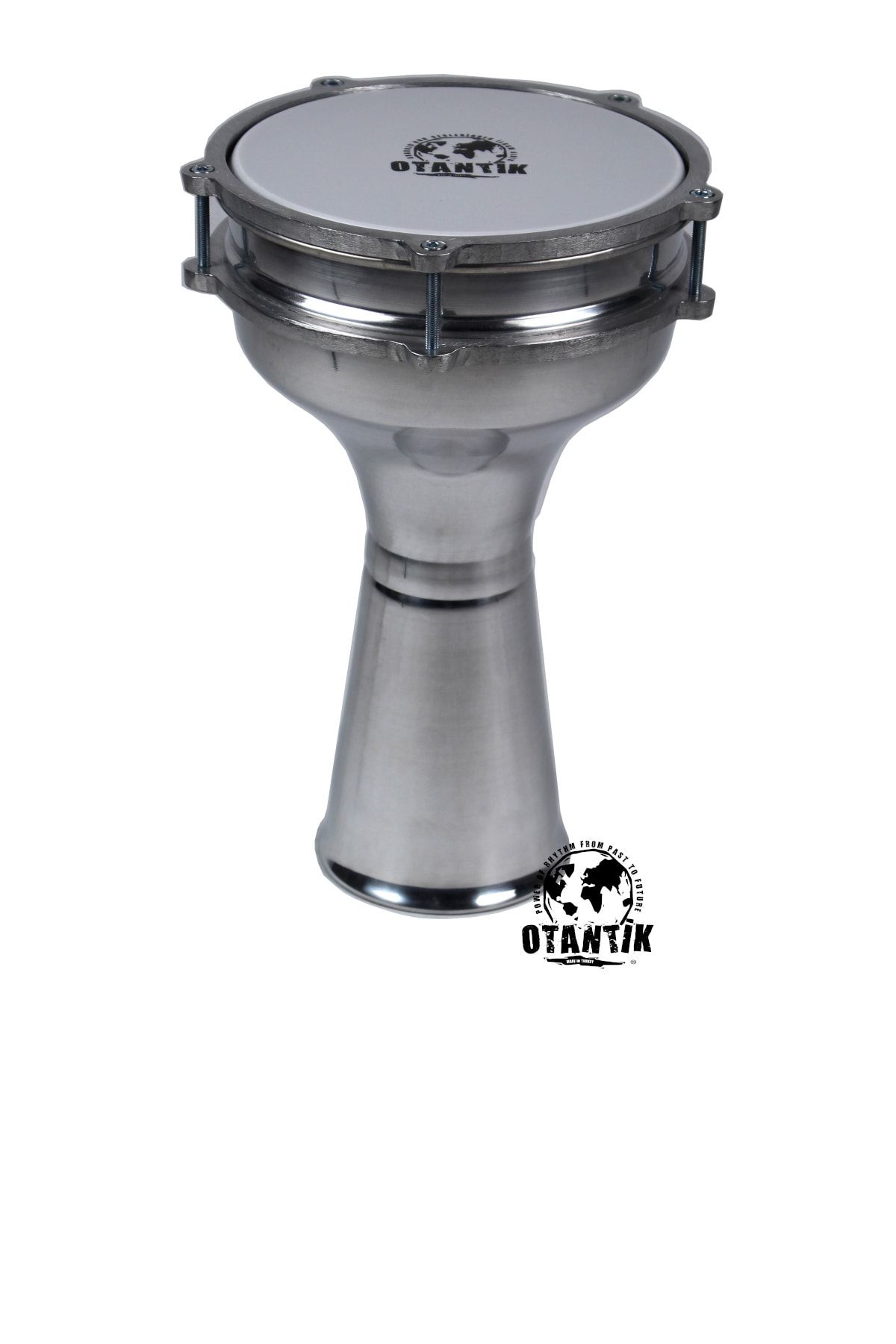 Otantik Müzik Alüminyum Klasik Darbuka 4 Numara Darbuka