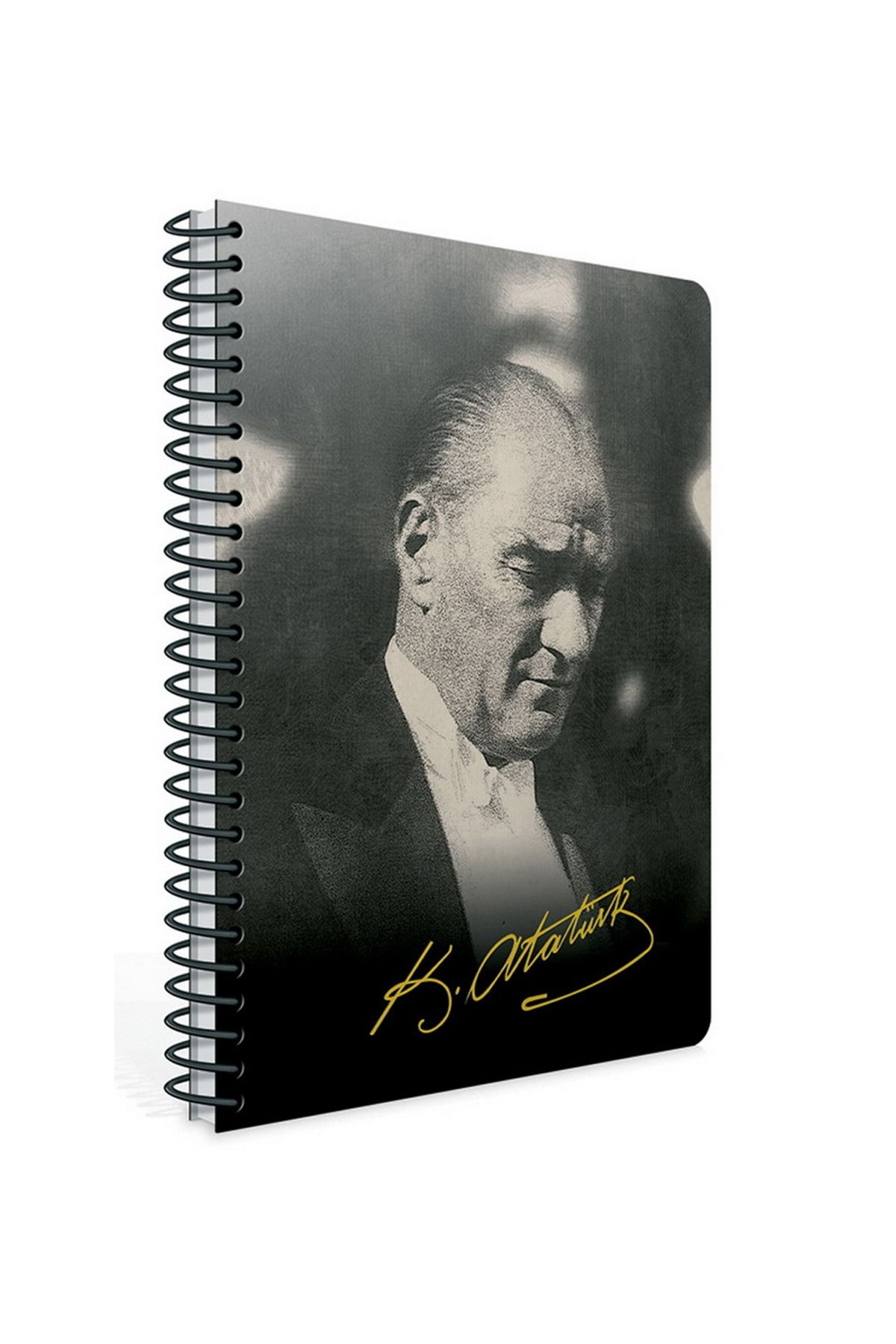 Gıpta Atatürk 17x24 2022 Günlük Spiralli Ajanda Sert Kapak 409-akk Model-08