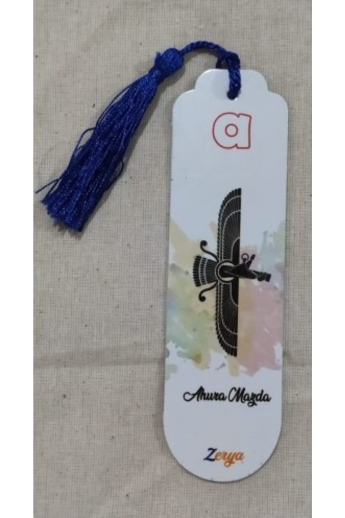 ZERYA Püsküllü Ayraç - Ahura Mazda