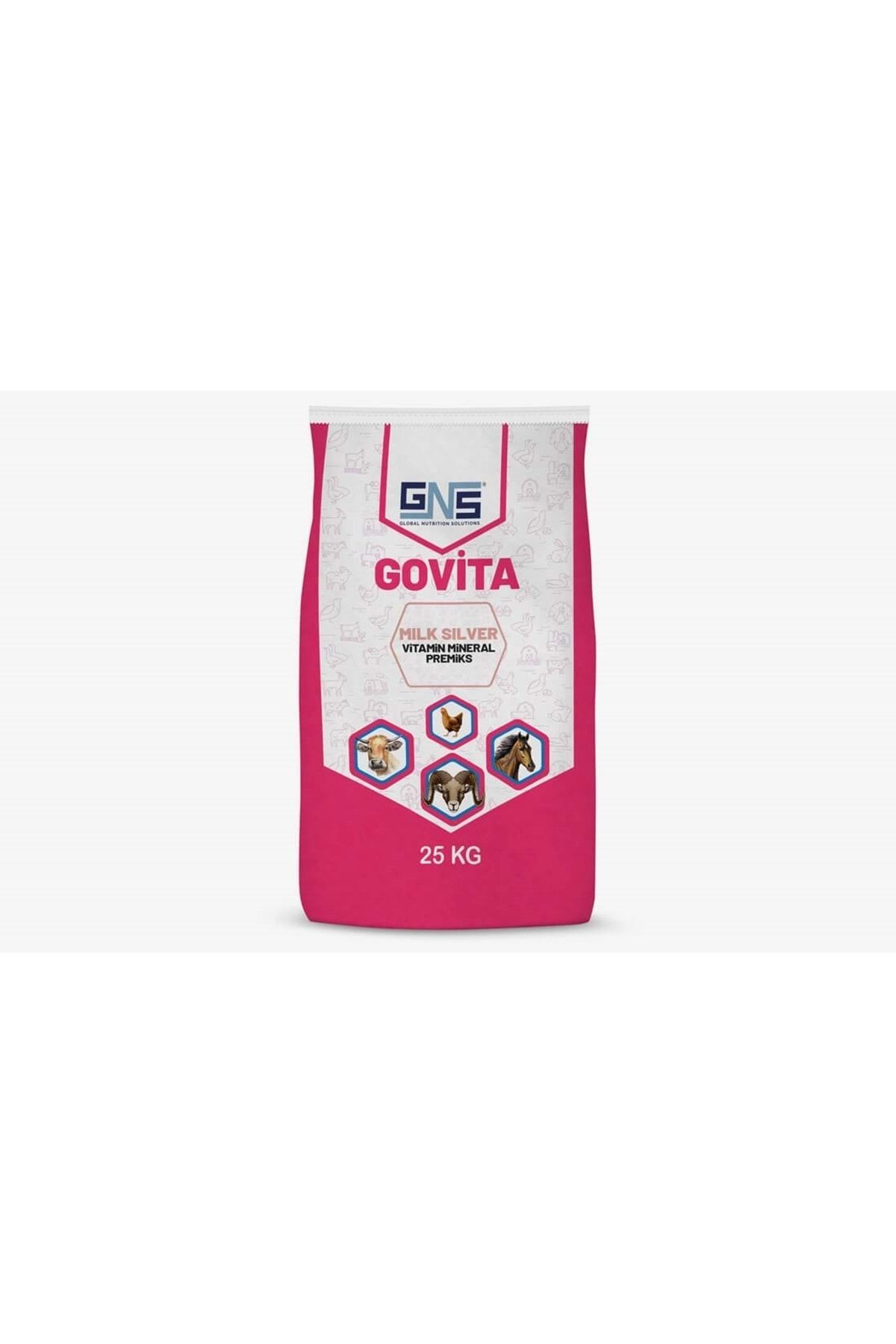 GNS Pharma Gns Govita Milk Silver 25kg Süt Hayvanları Enerji Takviyesi Süt Artırı