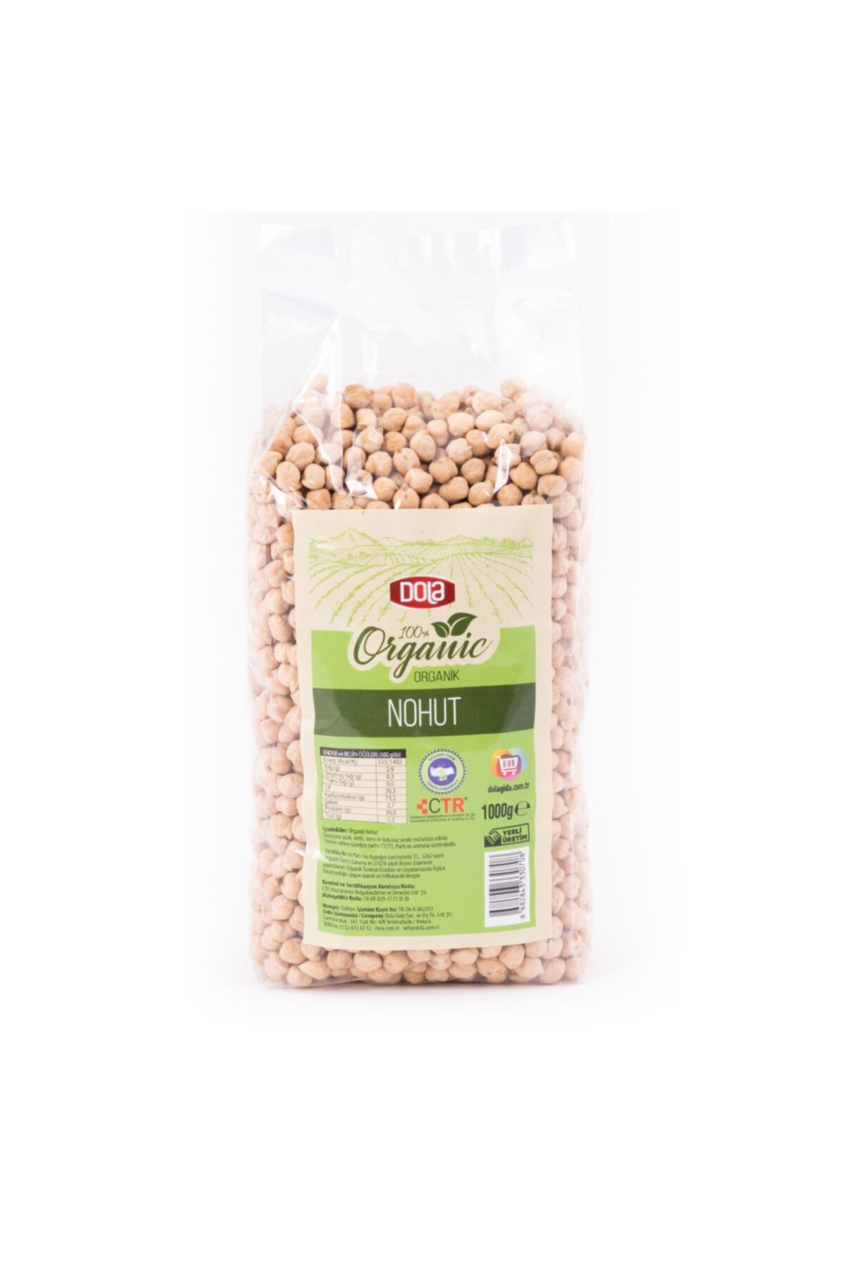 Dola Organik Nohut 1 Kg