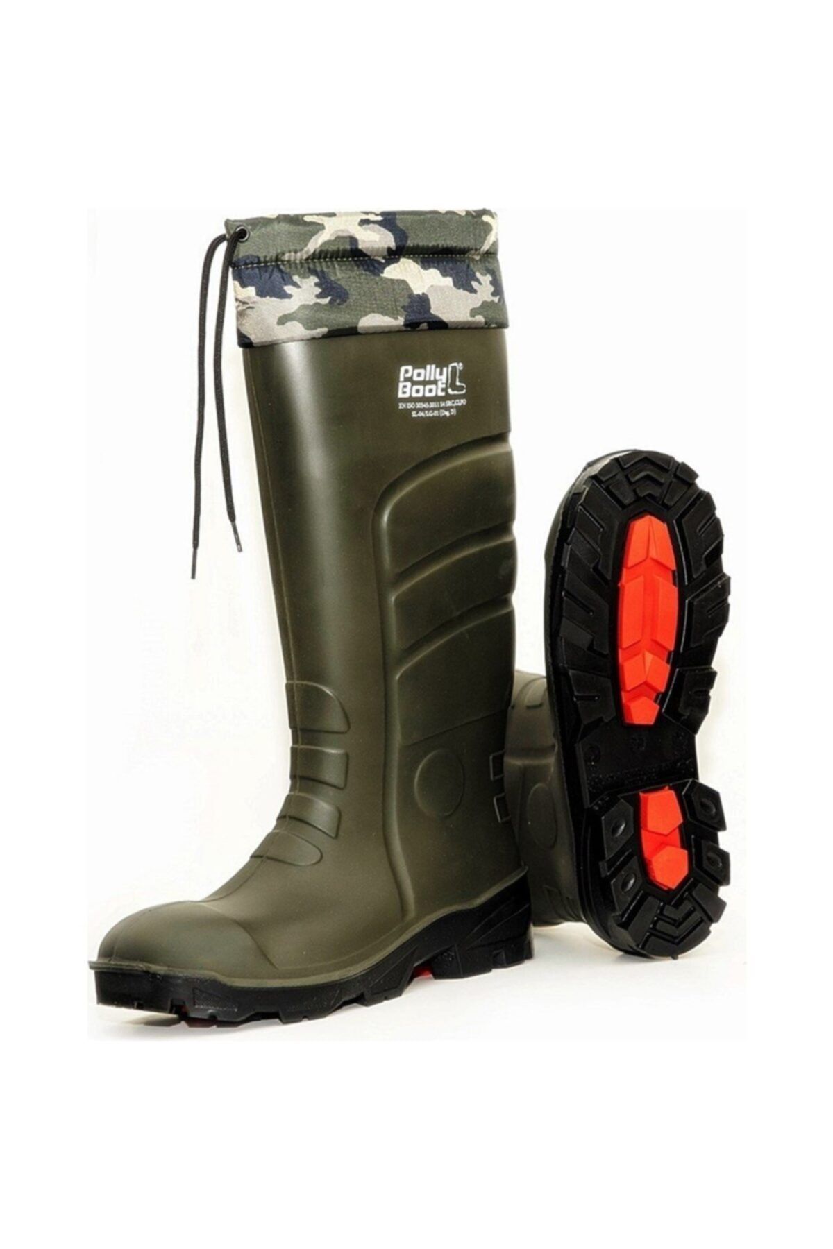 Polly Boot Pollyboot Galaxy Beta Kamuflaj Boğazlı Avcı Çizme - 43