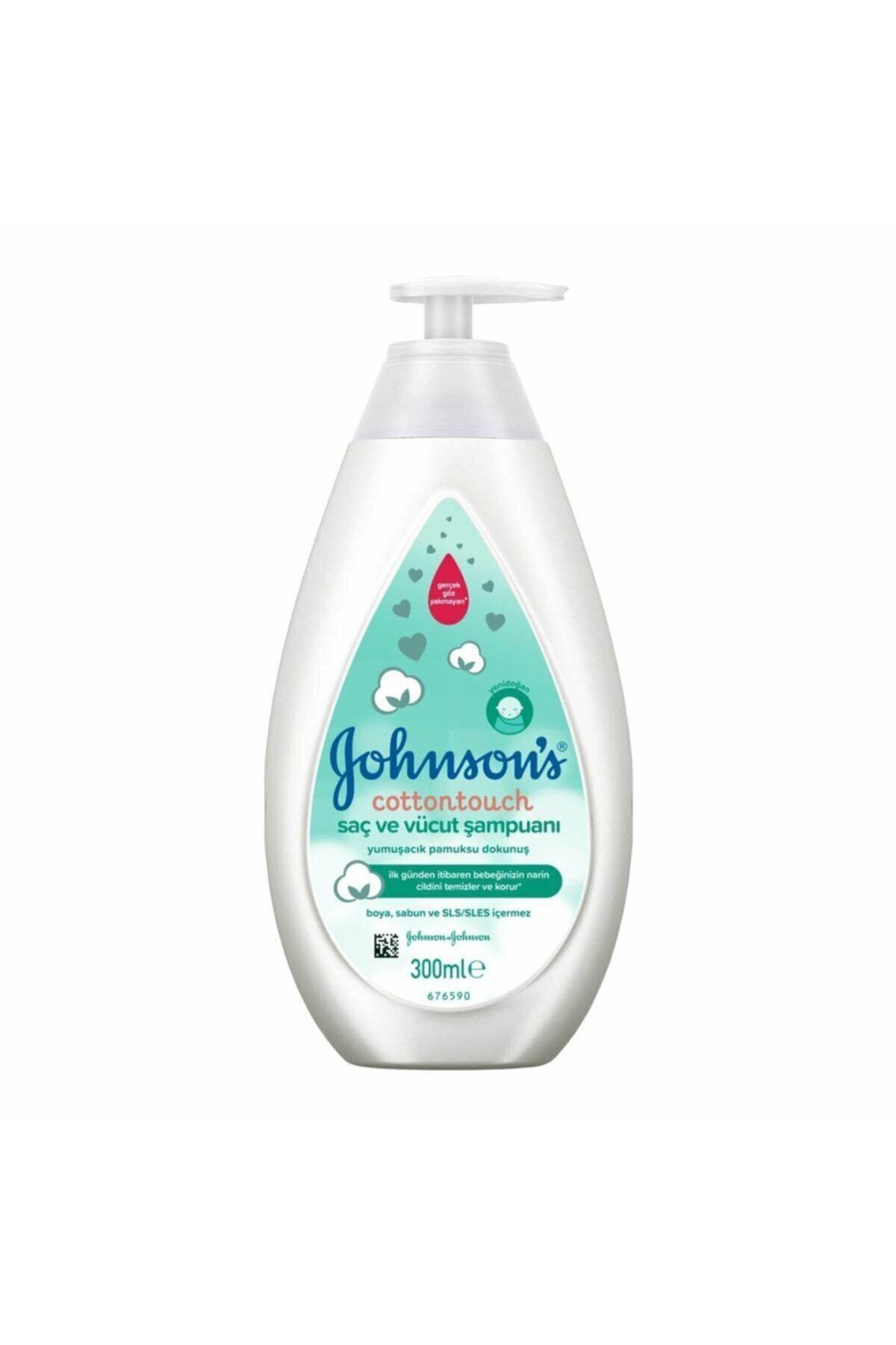 Johnson's Cottontouch Saç Ve Vücut Şampuanı 300 ml