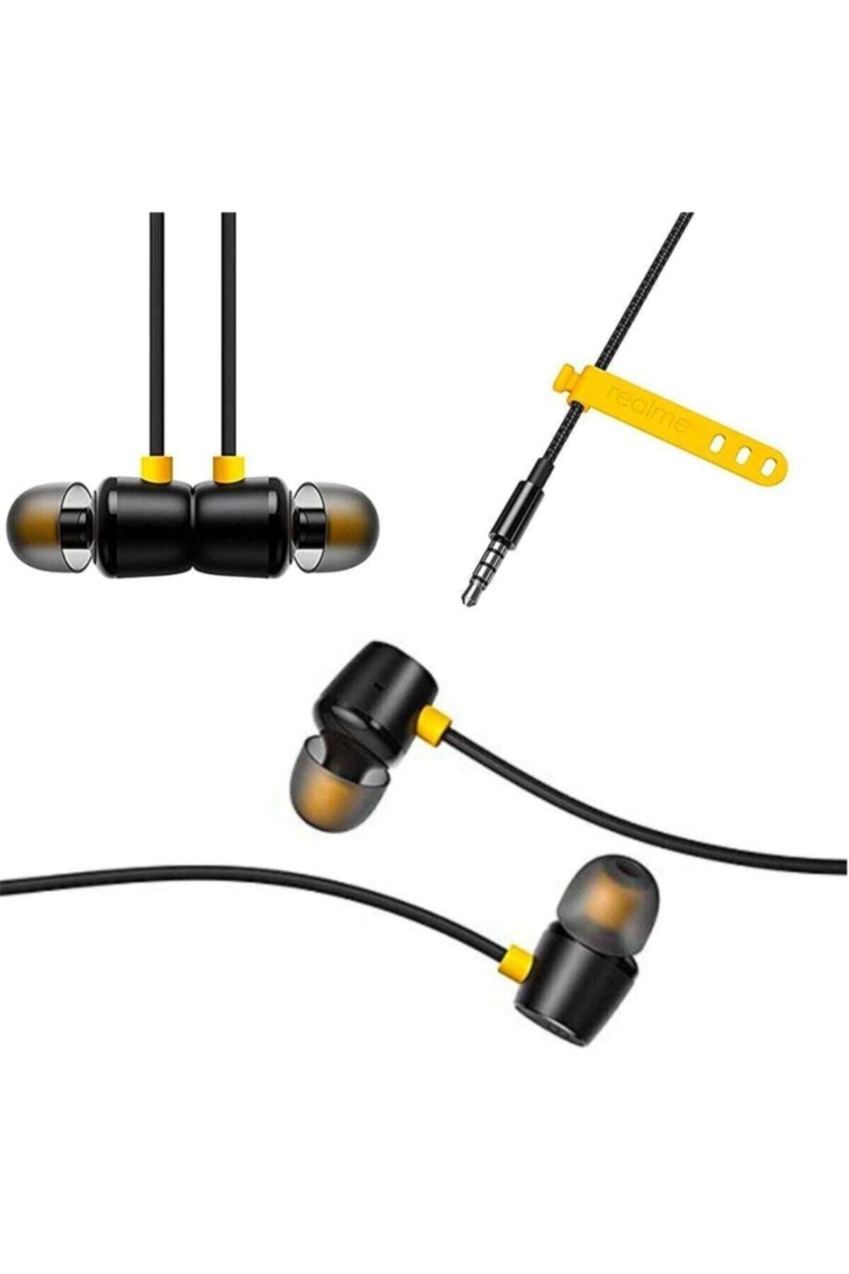Saez Realme Mıknatıslı Mikrofonlu Kablolu Sport Kulaklık