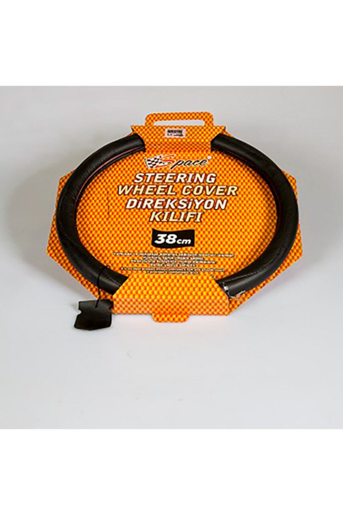 Space Direksiyon Kılıfı, 38cm Siyah