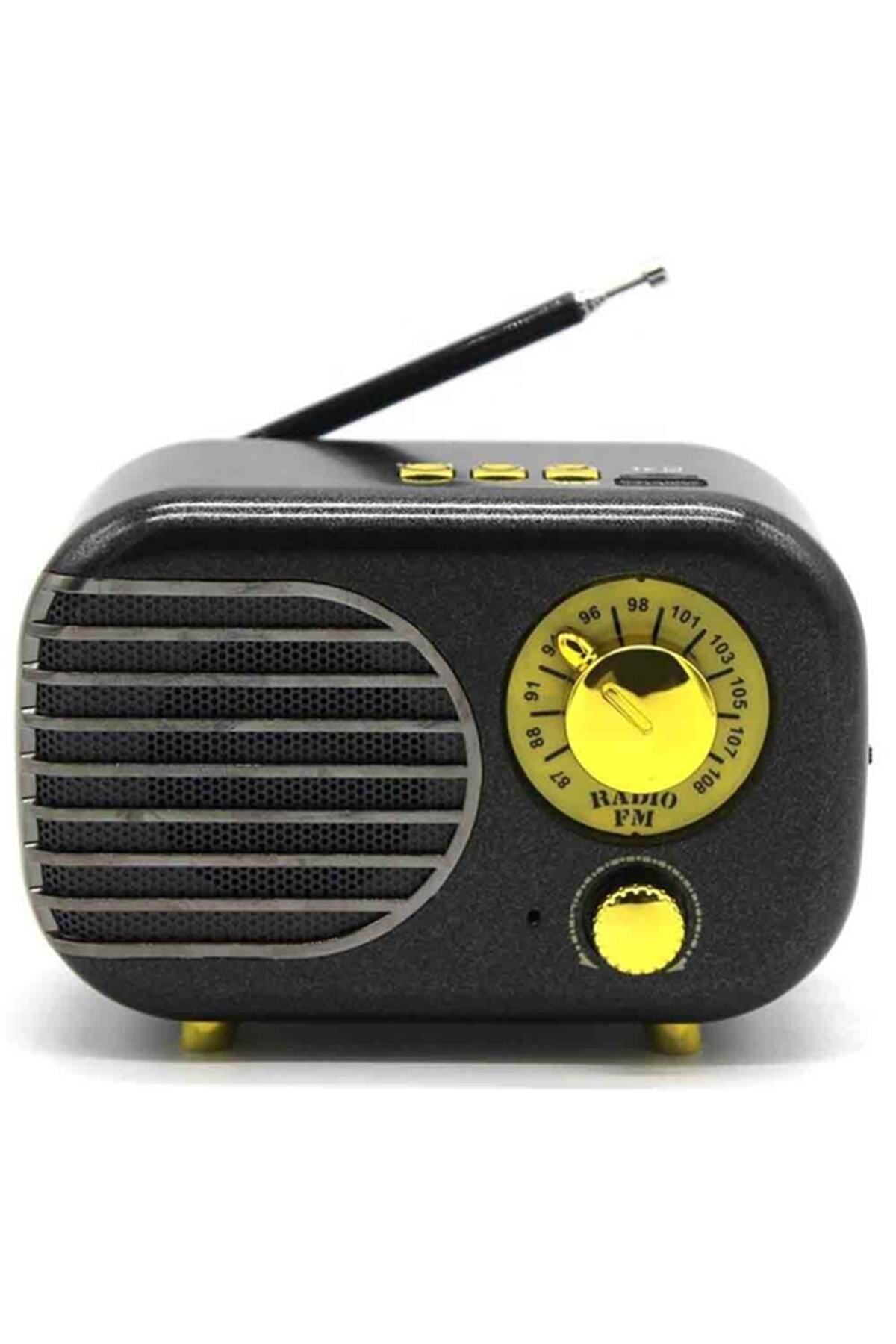 AlışverişTarlası Meier M-207bt Mini Fm Manuel Radyo Kahverengi