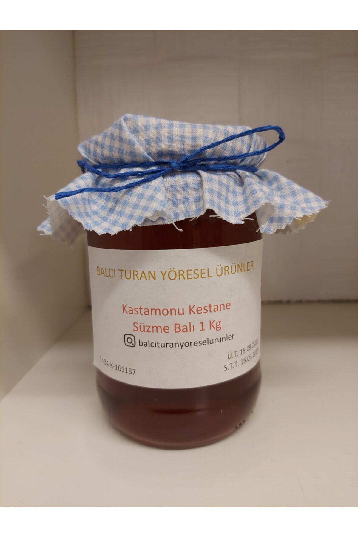 Balcı Turan Yöresel Ürünler Kastamonu Kestane Süzme Balı 1 Kg