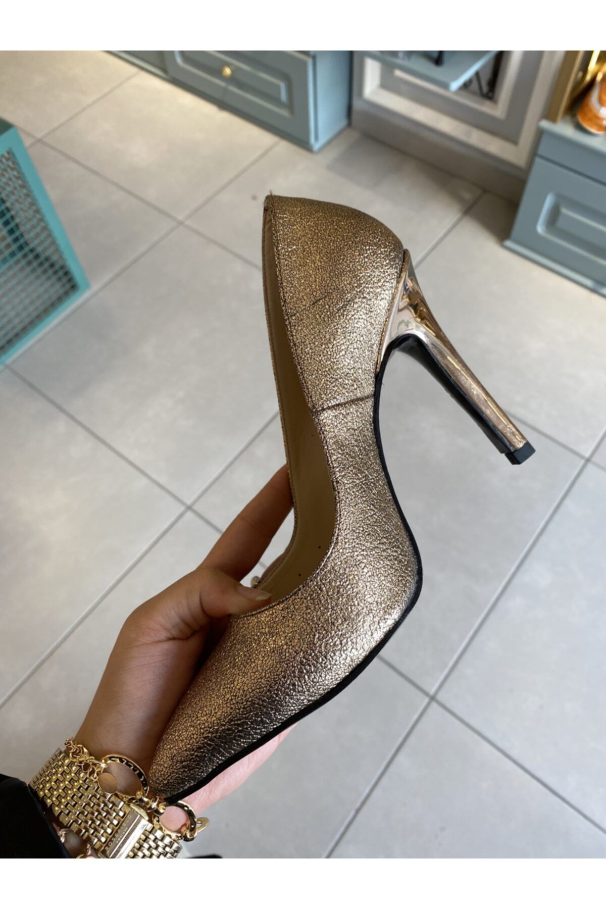 Madame Blue Shoes Stiletto
