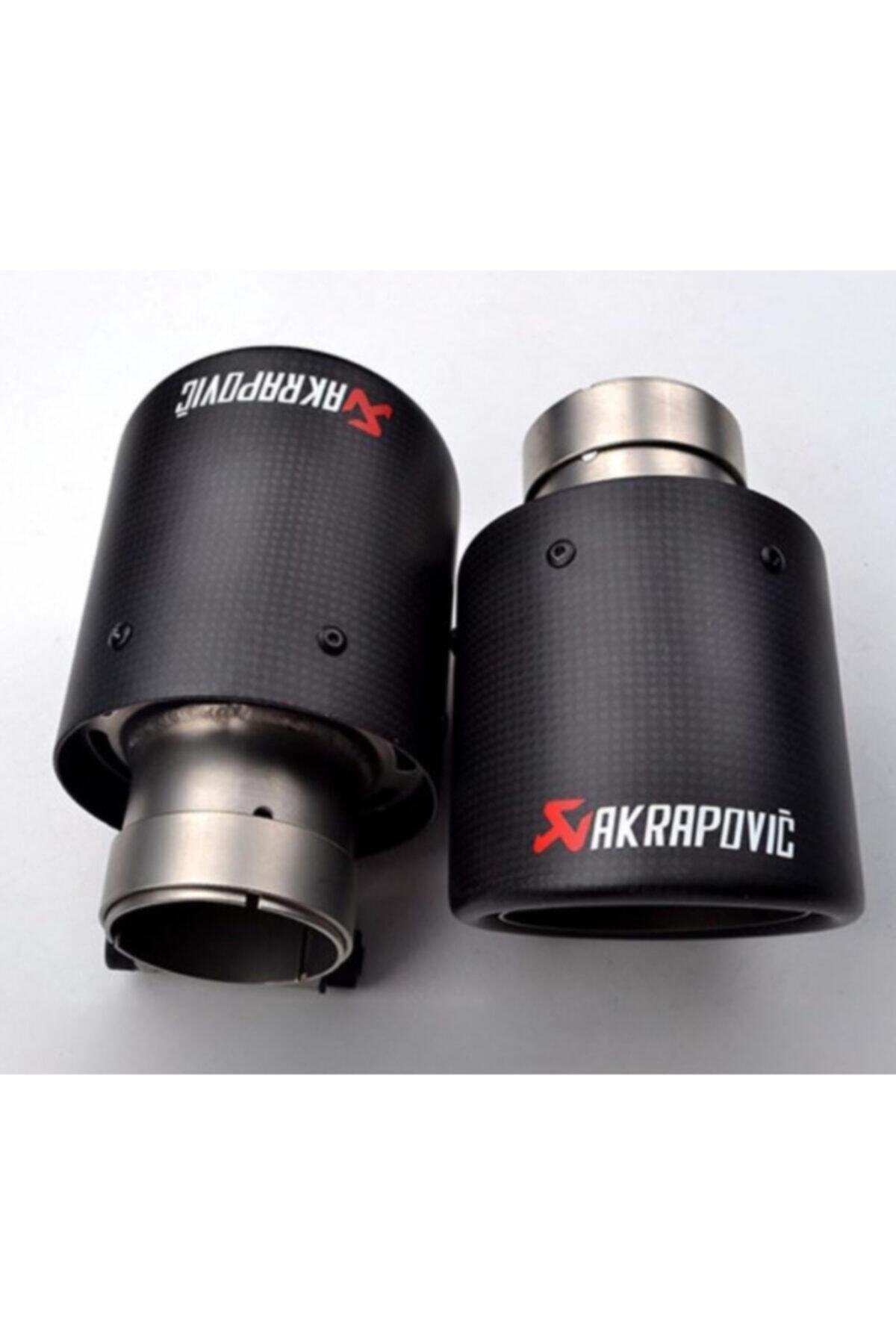 Akrapovic Akrapoviç Egzoz Ucu Karbon Model 100mm