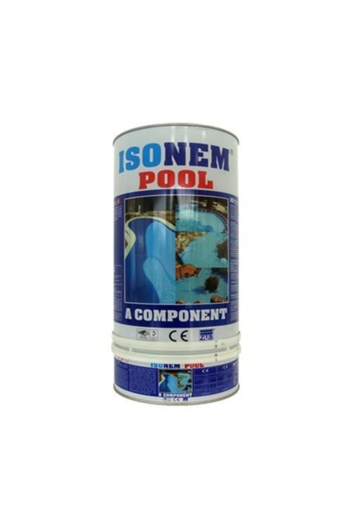 İsonem Boya & Yalıtım Teknolojileri Isonem Pool Havuz Boyası 4.5kg Set Beyaz