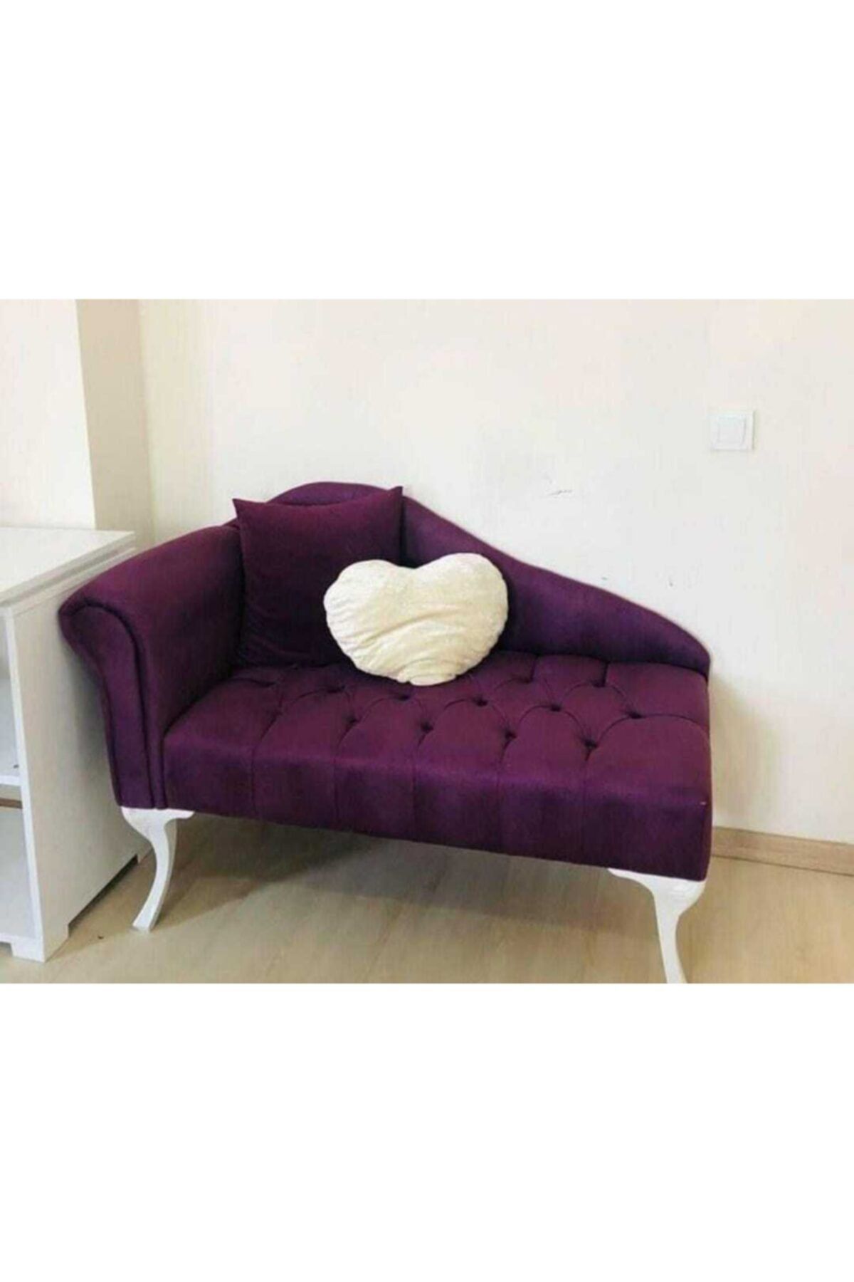 Sepetten Evine Mor Yeni Nesil Köşe Koltuğu Josefin Bench Puf