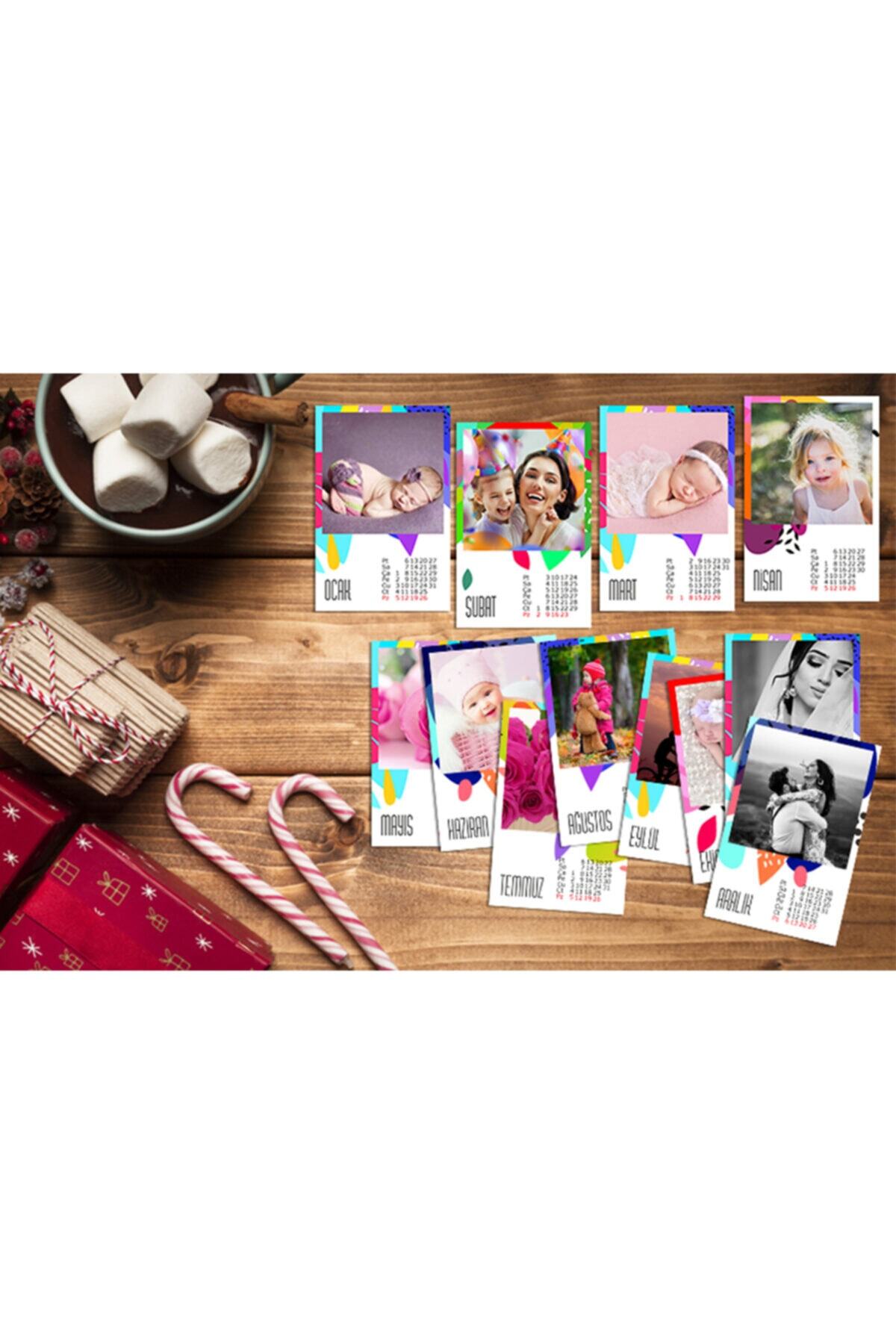 ifdigital Baskı Yapıyoruz Fotoğraflı 2022 Pola Kart Takvim ( Cyrstal )