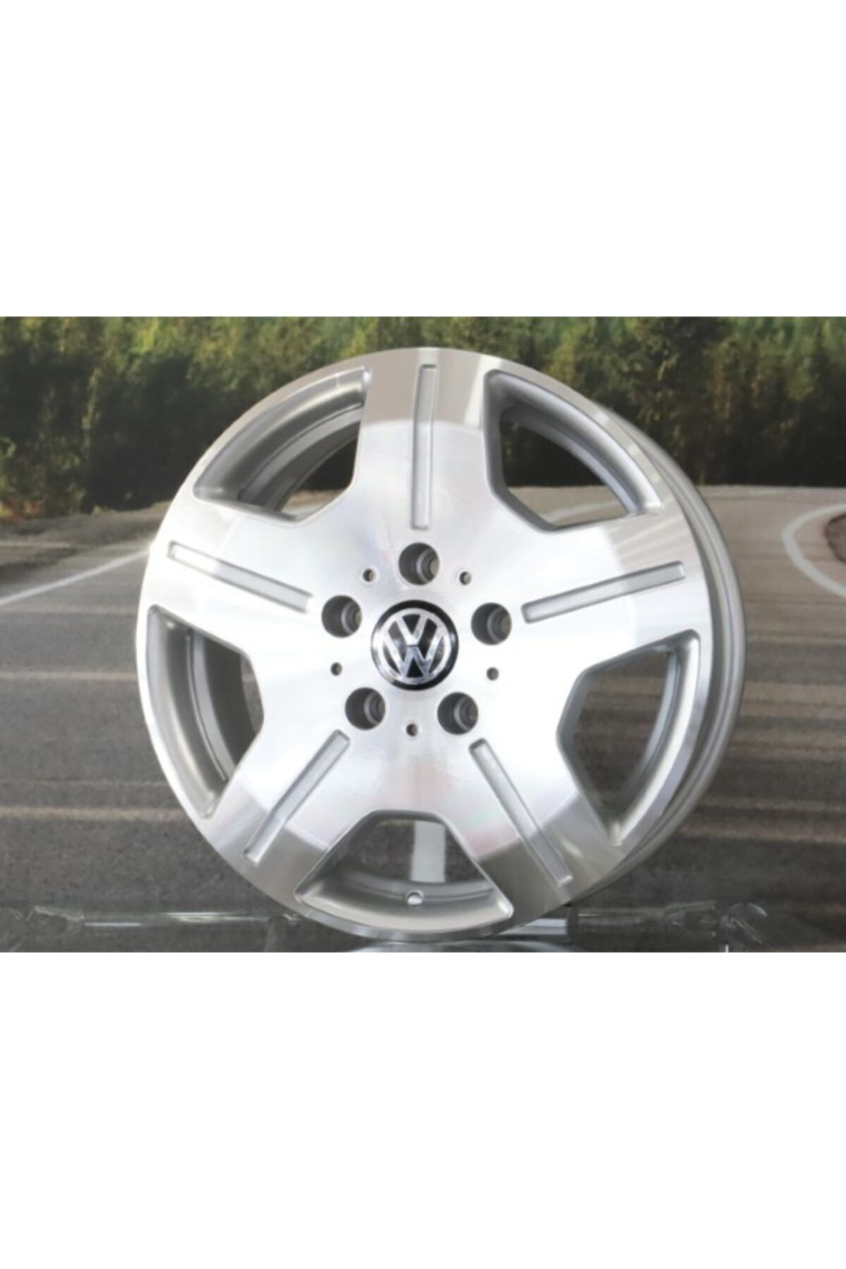 R.K OTOMOTİV 16 Inch 5x120 Transporter Caravella Sılver Jant Takımı