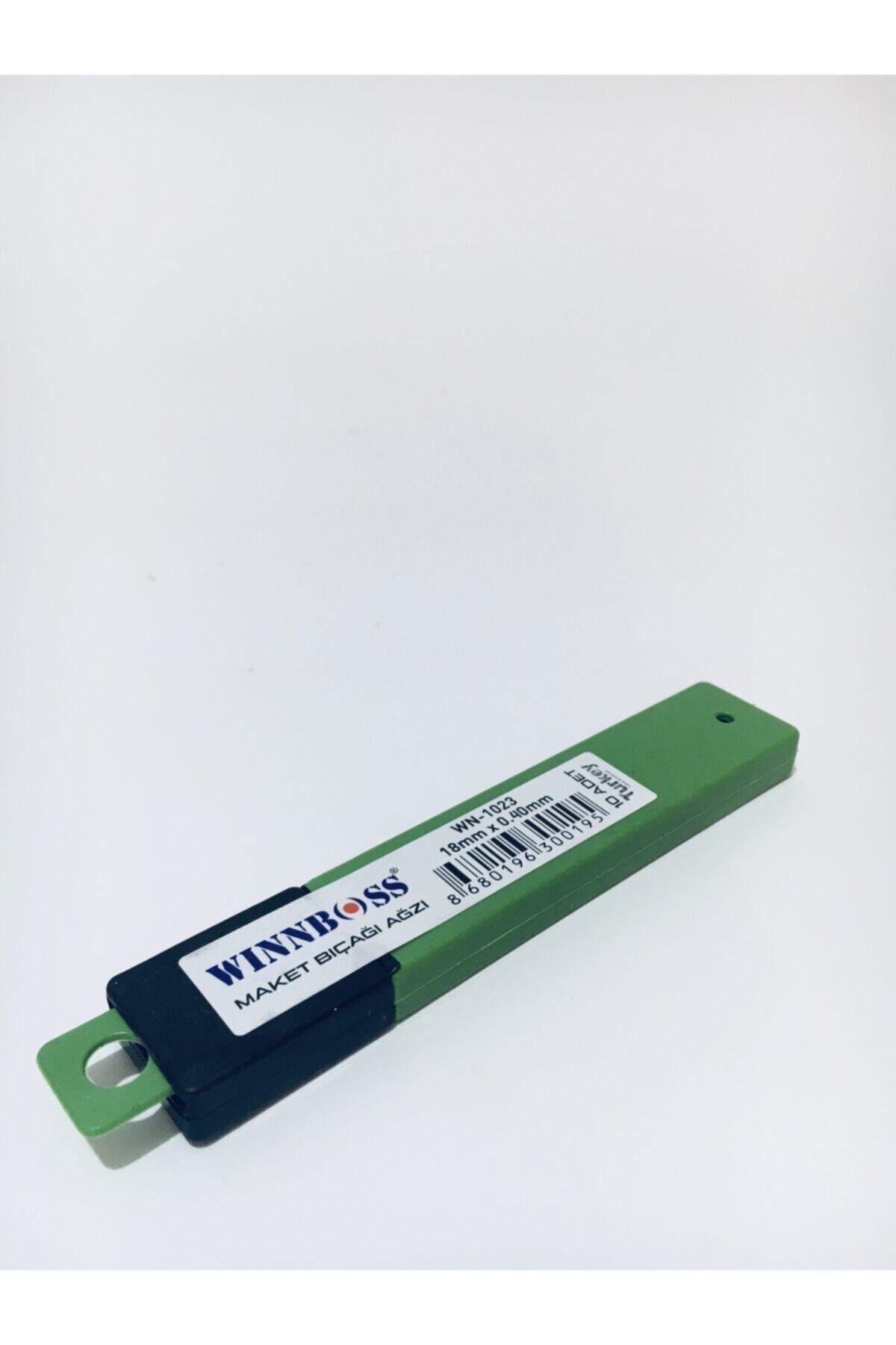 WINNBOSS Maket Bıçağı Ağzı - Yedeği 10 Lu