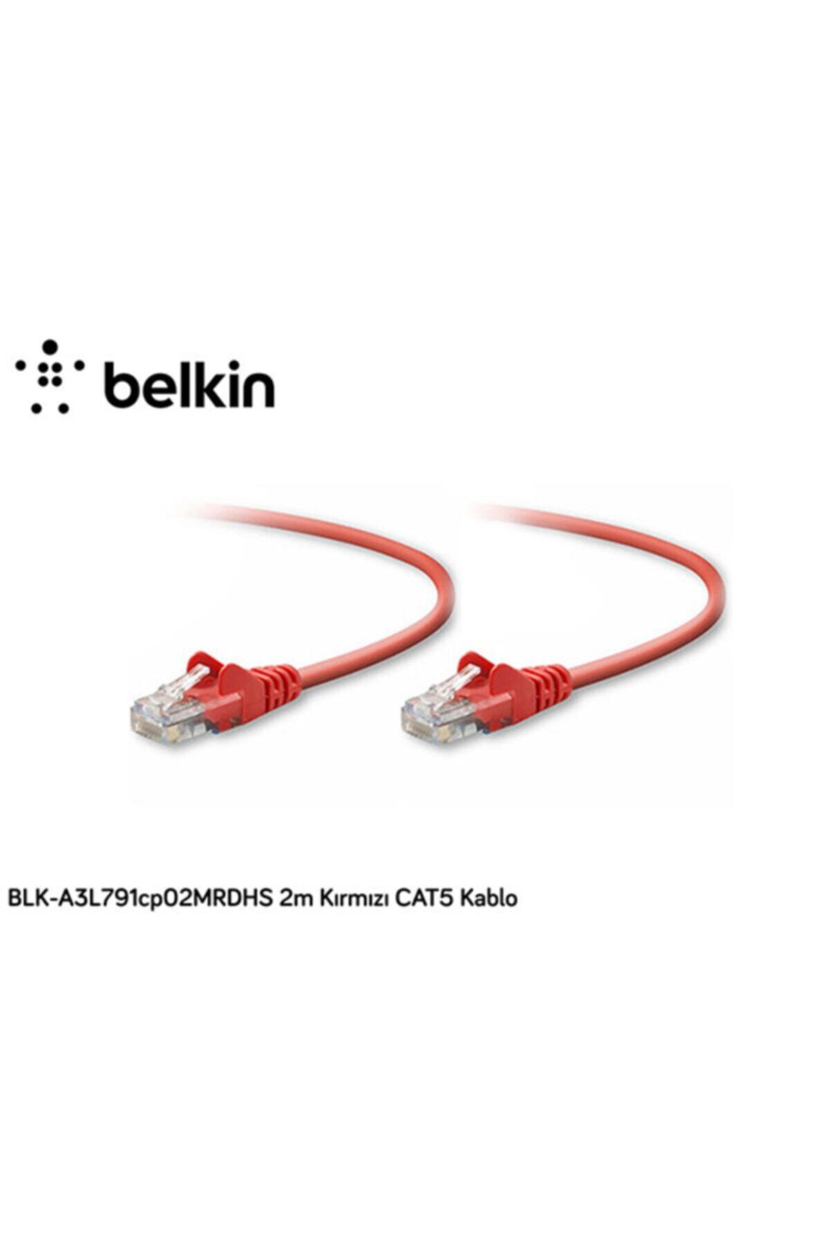 Belkin Blk-a3l791cp02mrdhs 2m Kırmızı Cat5 Kablo