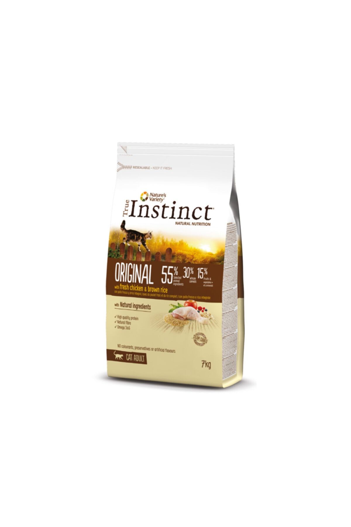 INSTINCT T Cat Tavuklu Yetişkin Kedi Maması 7 Kg