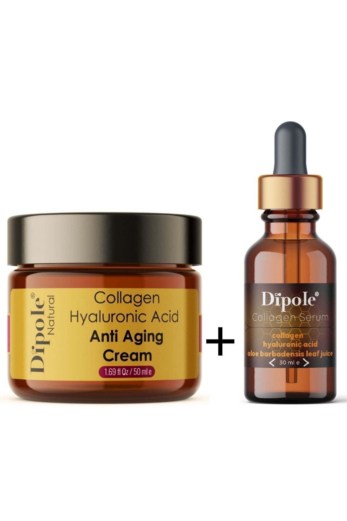 dipole Natural Antiaging Cream +serum