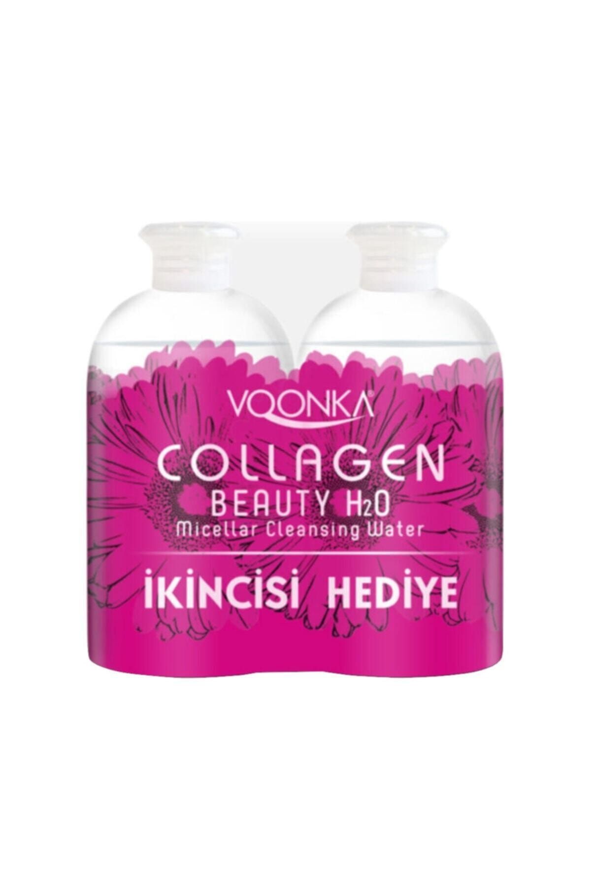 Voonka Beauty Collagen H2o Makyaj Temizleme Suyu 2'li Kofre Makyaj Temizleme Suyu